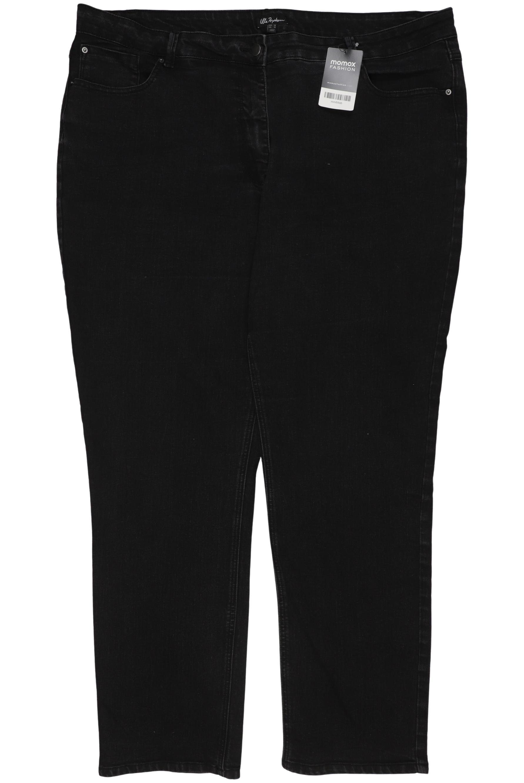 

Ulla Popken Damen Jeans, schwarz, Gr. 50