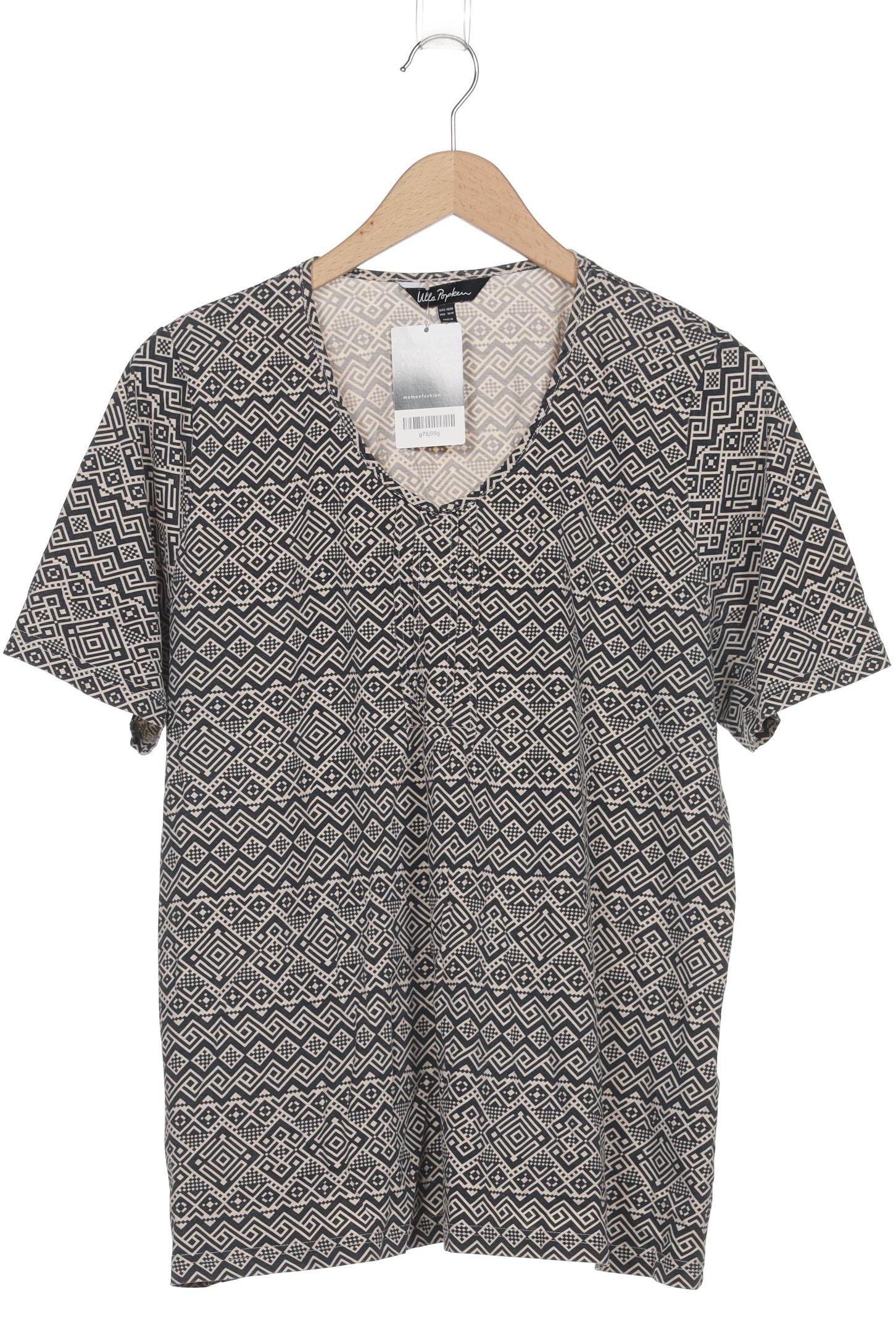 

Ulla Popken Damen T-Shirt, schwarz, Gr. 46