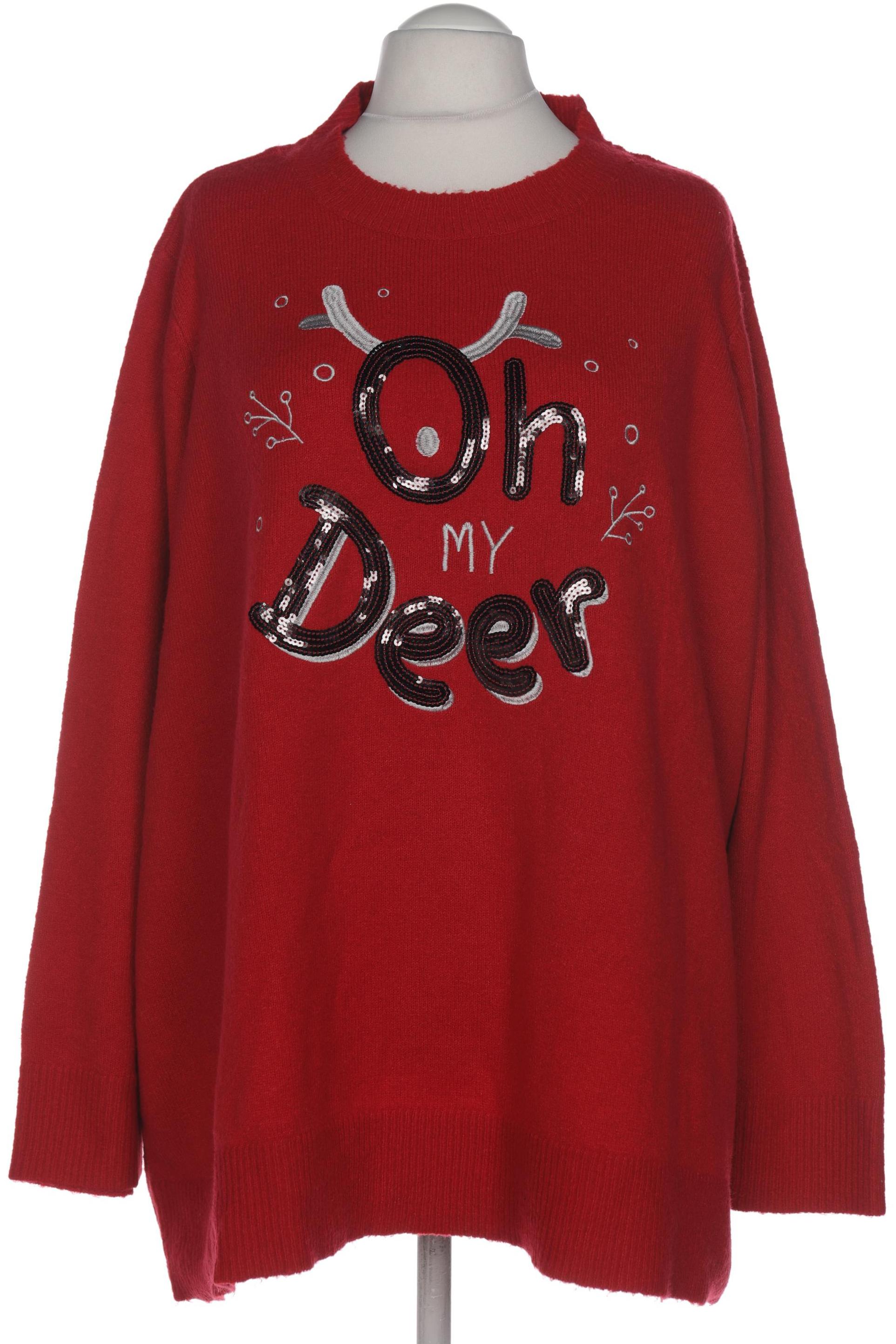 

Ulla Popken Damen Pullover, rot