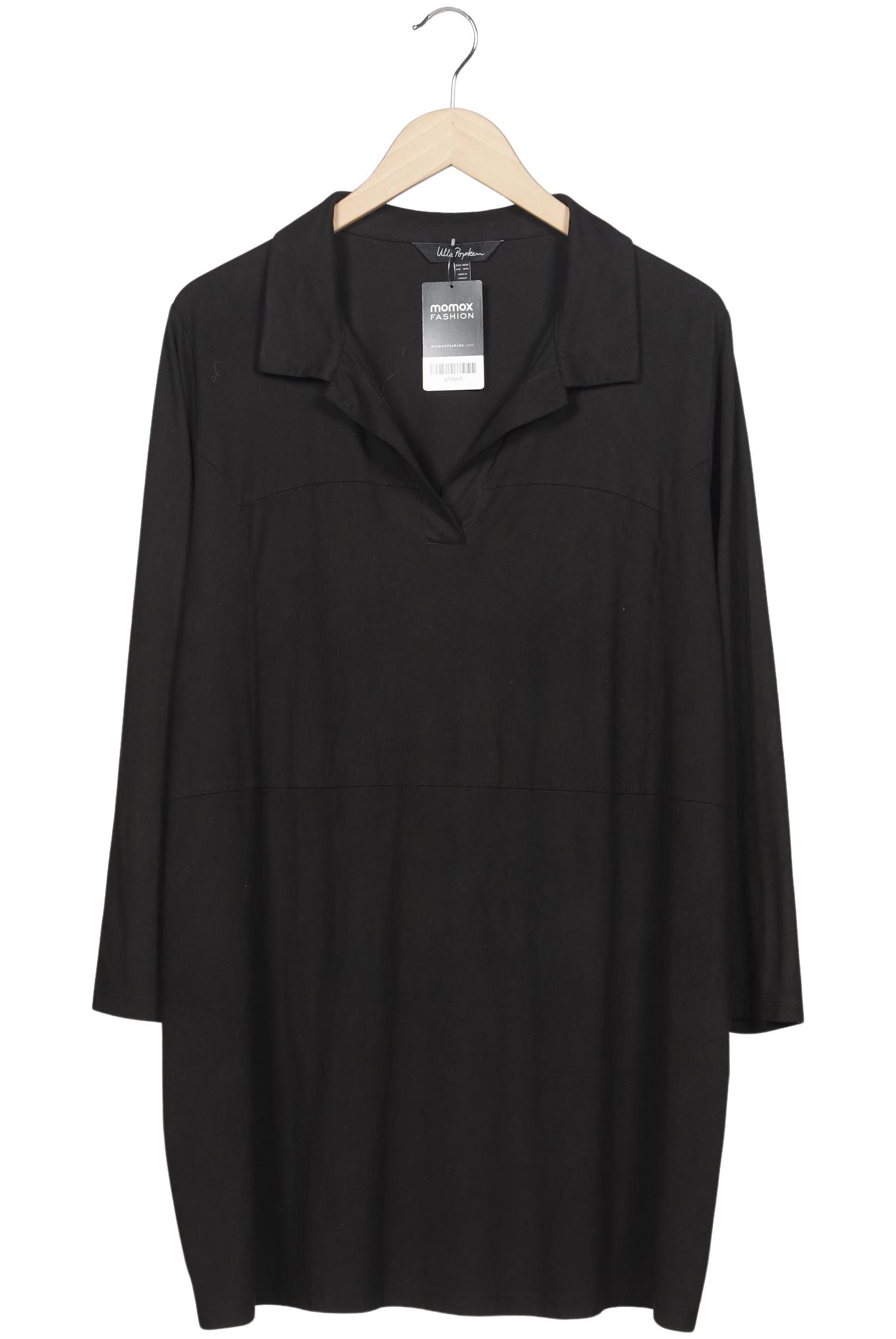 

Ulla Popken Damen Poloshirt, schwarz, Gr. 46