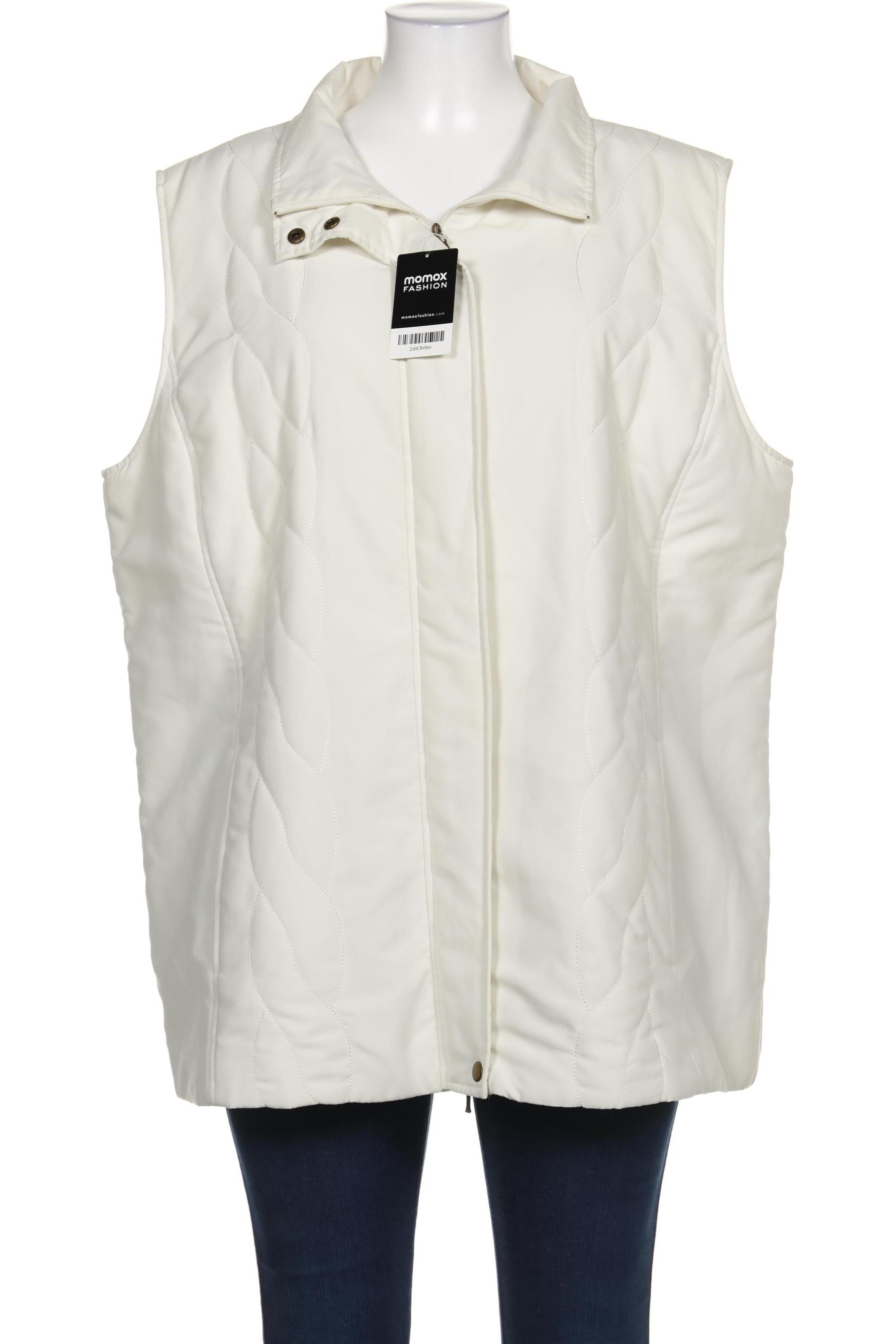 

Ulla Popken Damen Weste, cremeweiß