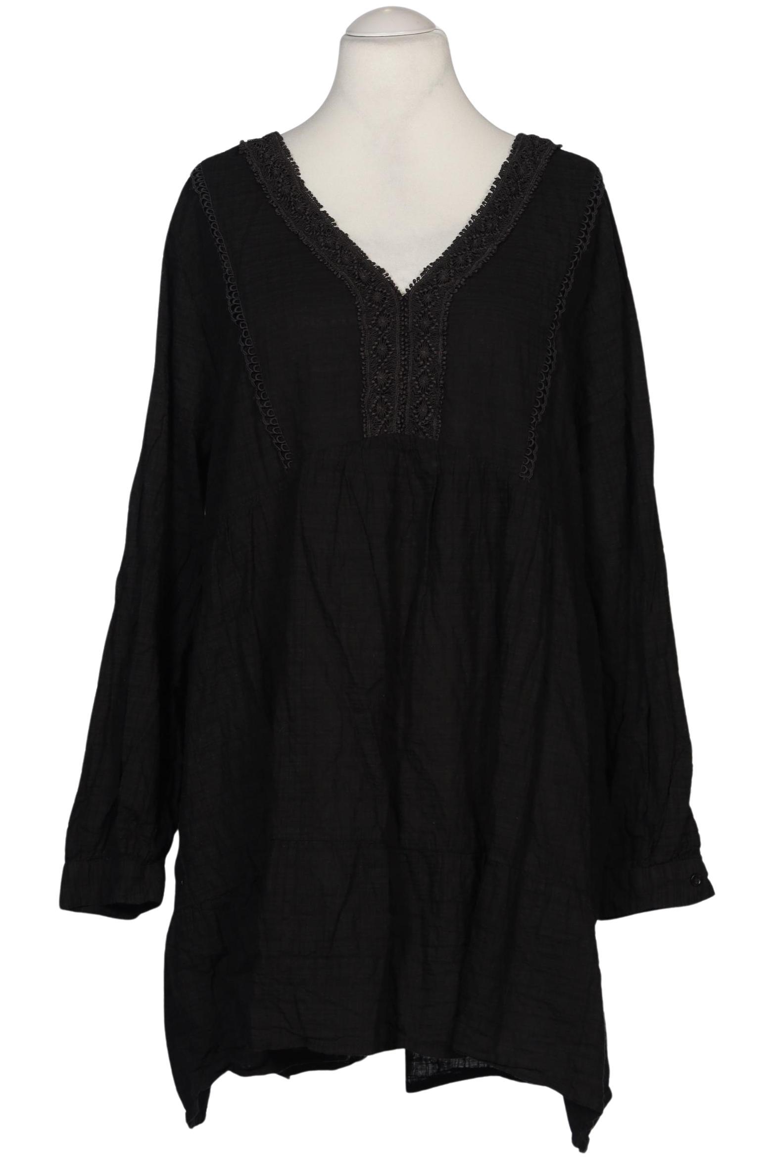 

Ulla Popken Damen Bluse, schwarz, Gr. 50