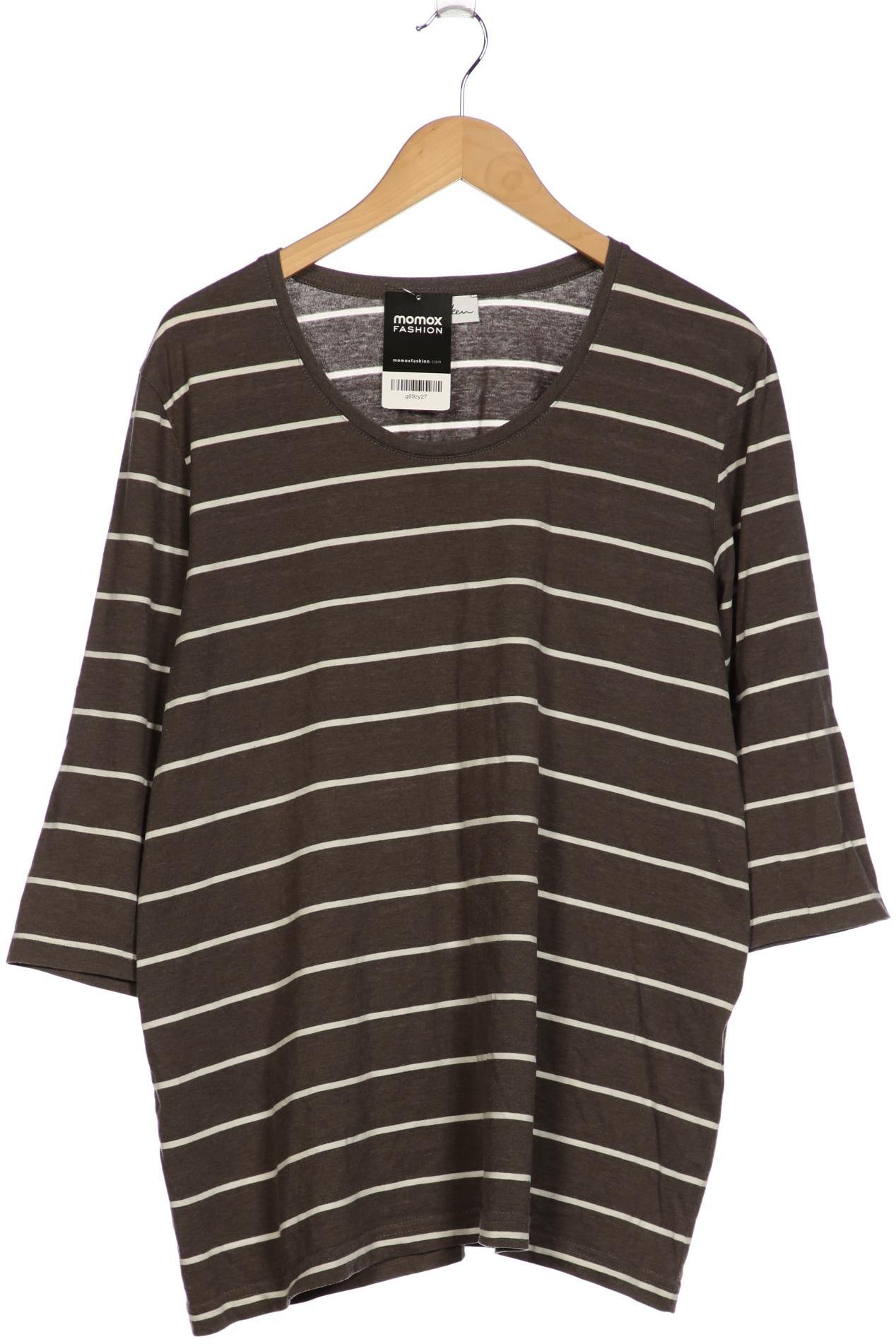 

Ulla Popken Damen Langarmshirt, grau, Gr. 46