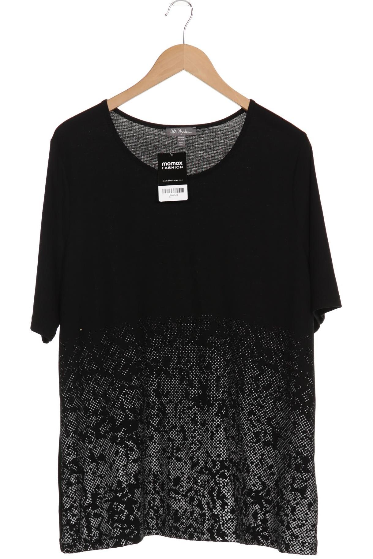 

Ulla Popken Damen T-Shirt, schwarz, Gr. 46