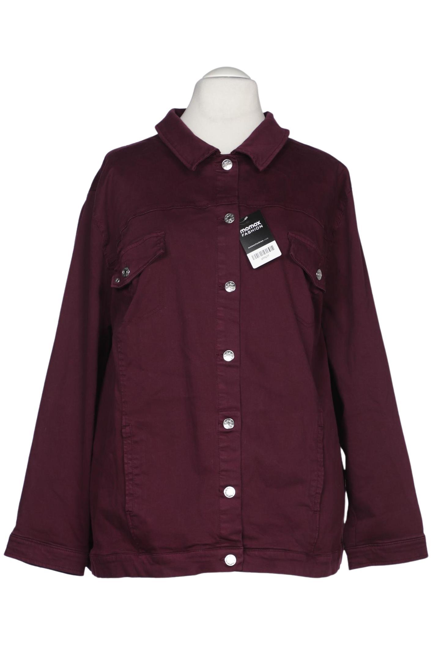 

Ulla Popken Damen Jacke, bordeaux, Gr. 52