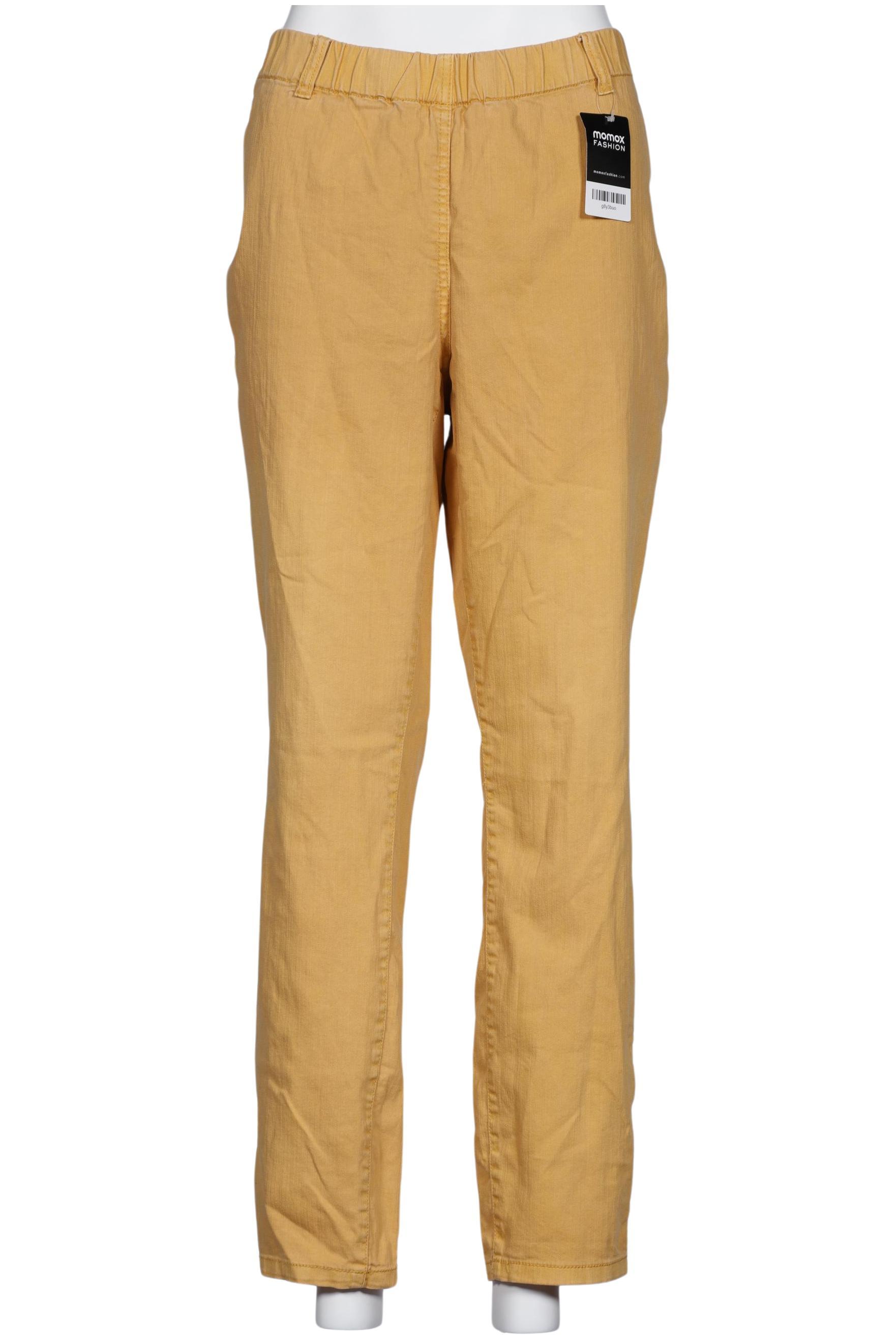 

Ulla Popken Damen Jeans, gelb, Gr. 48