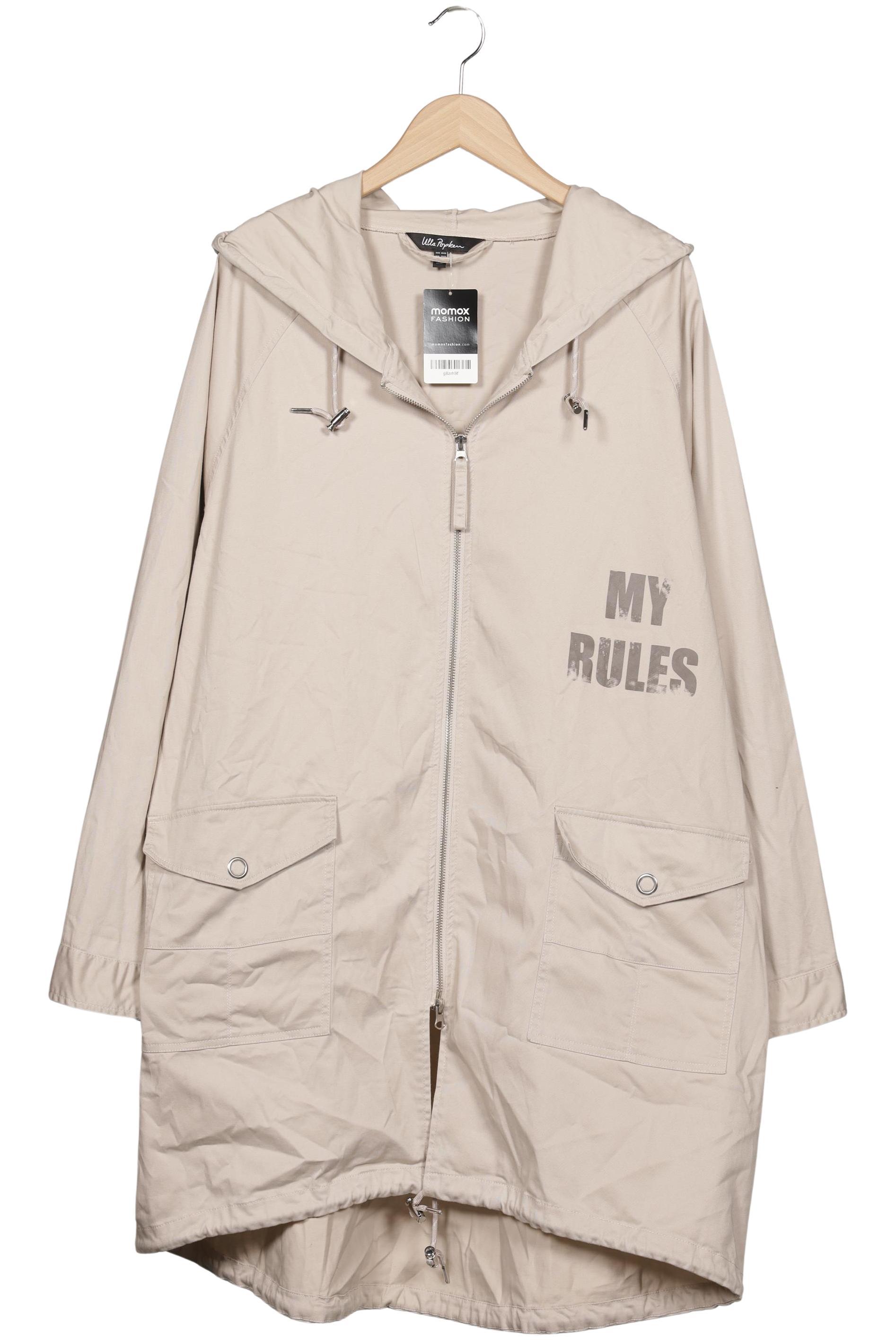 

Ulla Popken Damen Mantel, beige, Gr. 50