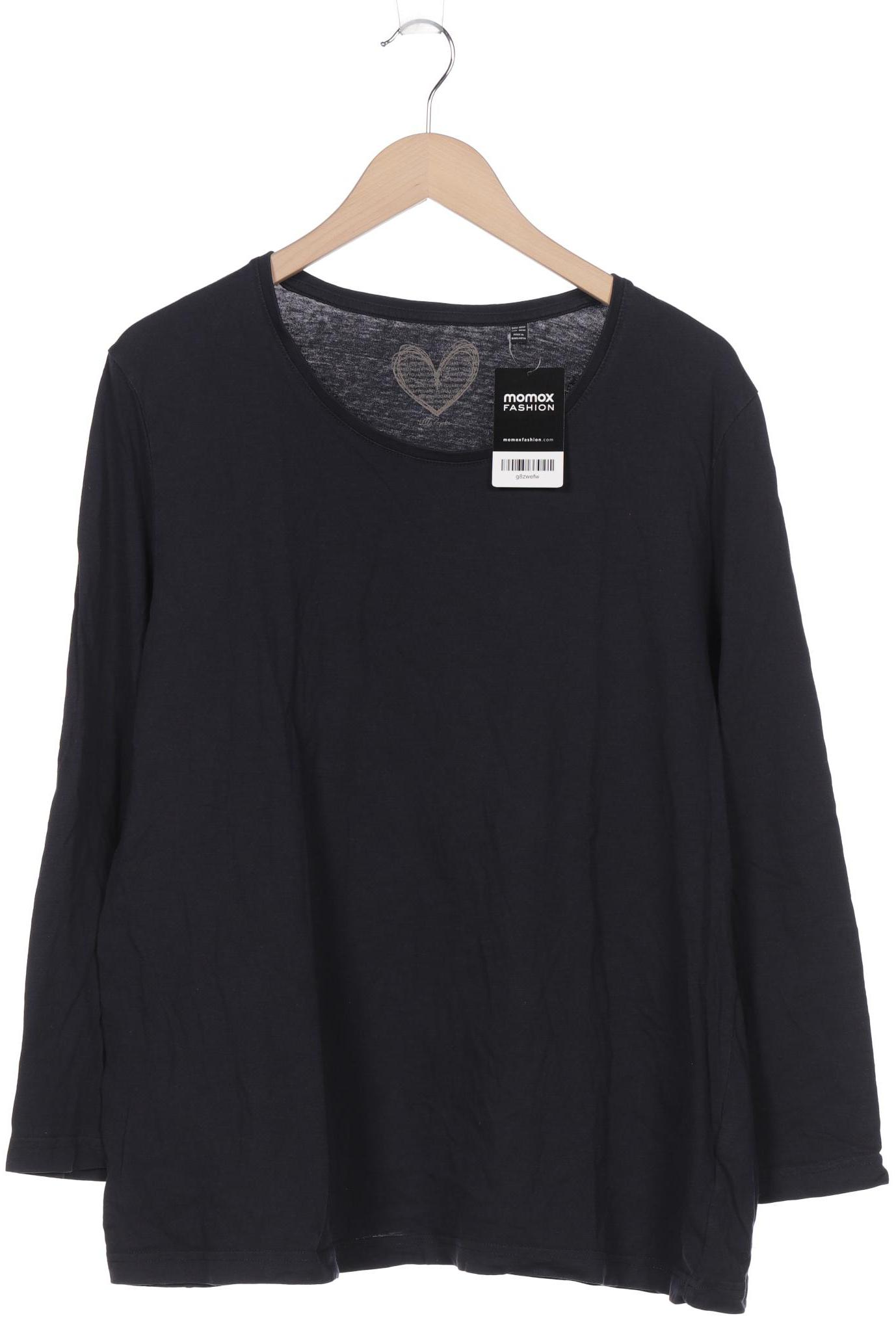 

Ulla Popken Damen Langarmshirt, marineblau