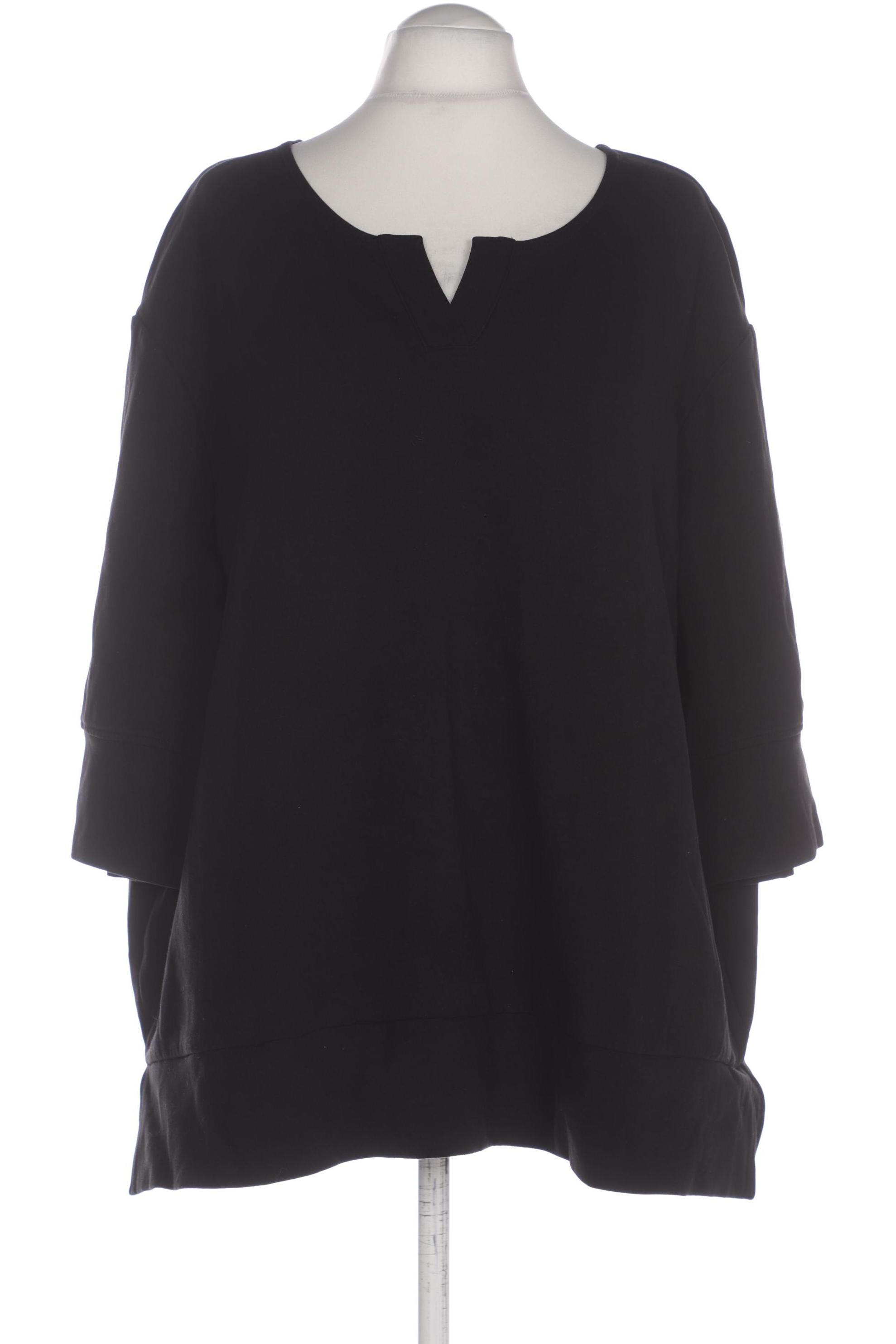 

Ulla Popken Damen Sweatshirt, schwarz, Gr. 54