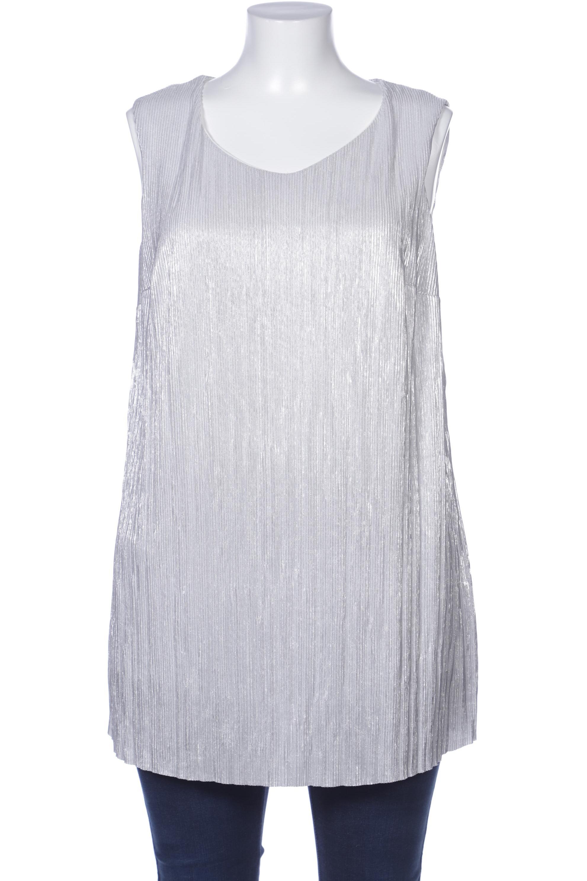 

Ulla Popken Damen Top, silber, Gr. 42