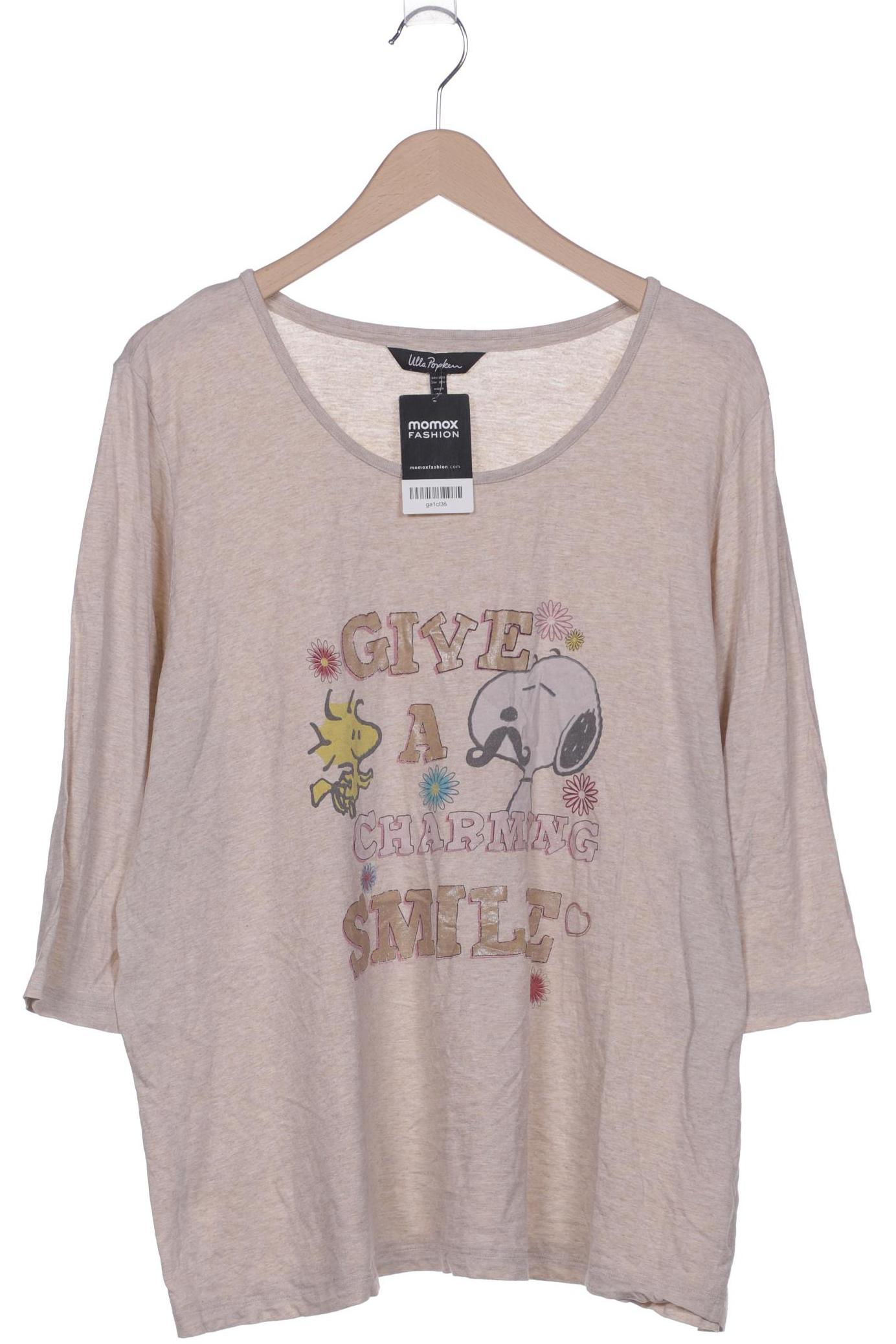 

Ulla Popken Damen T-Shirt, beige, Gr. 50