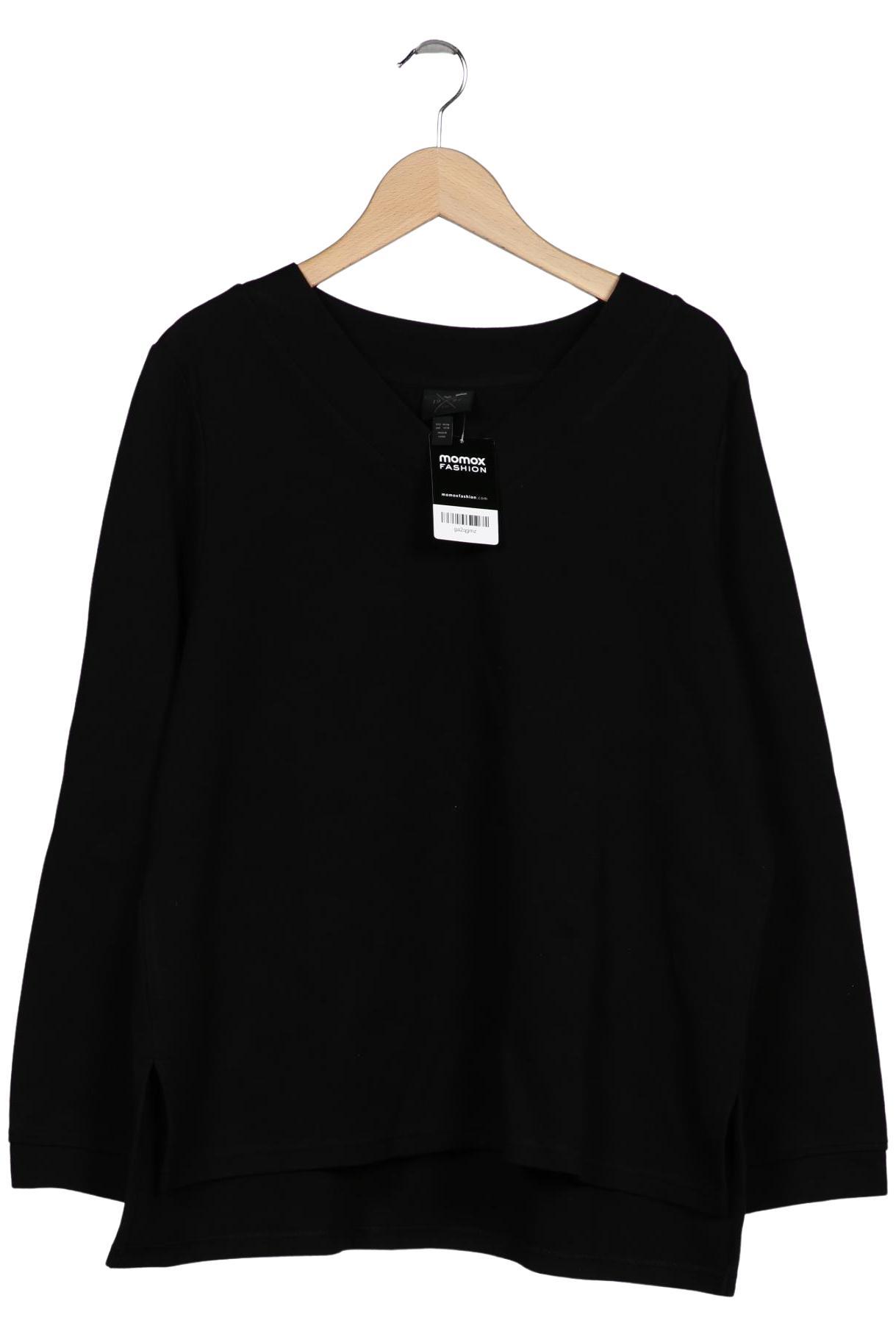 

Ulla Popken Damen Sweatshirt, schwarz, Gr. 46