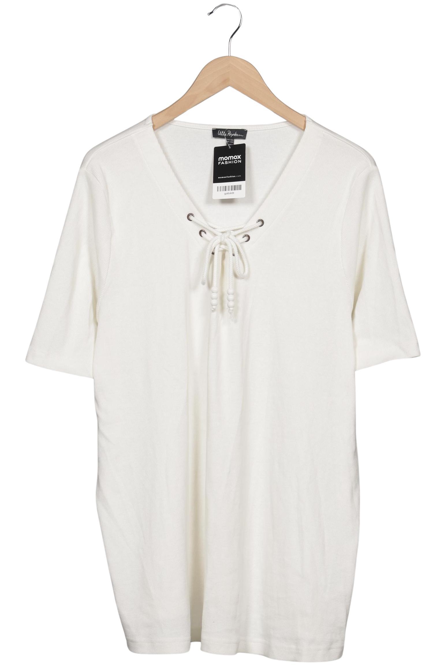 

Ulla Popken Damen T-Shirt, weiß, Gr. 50