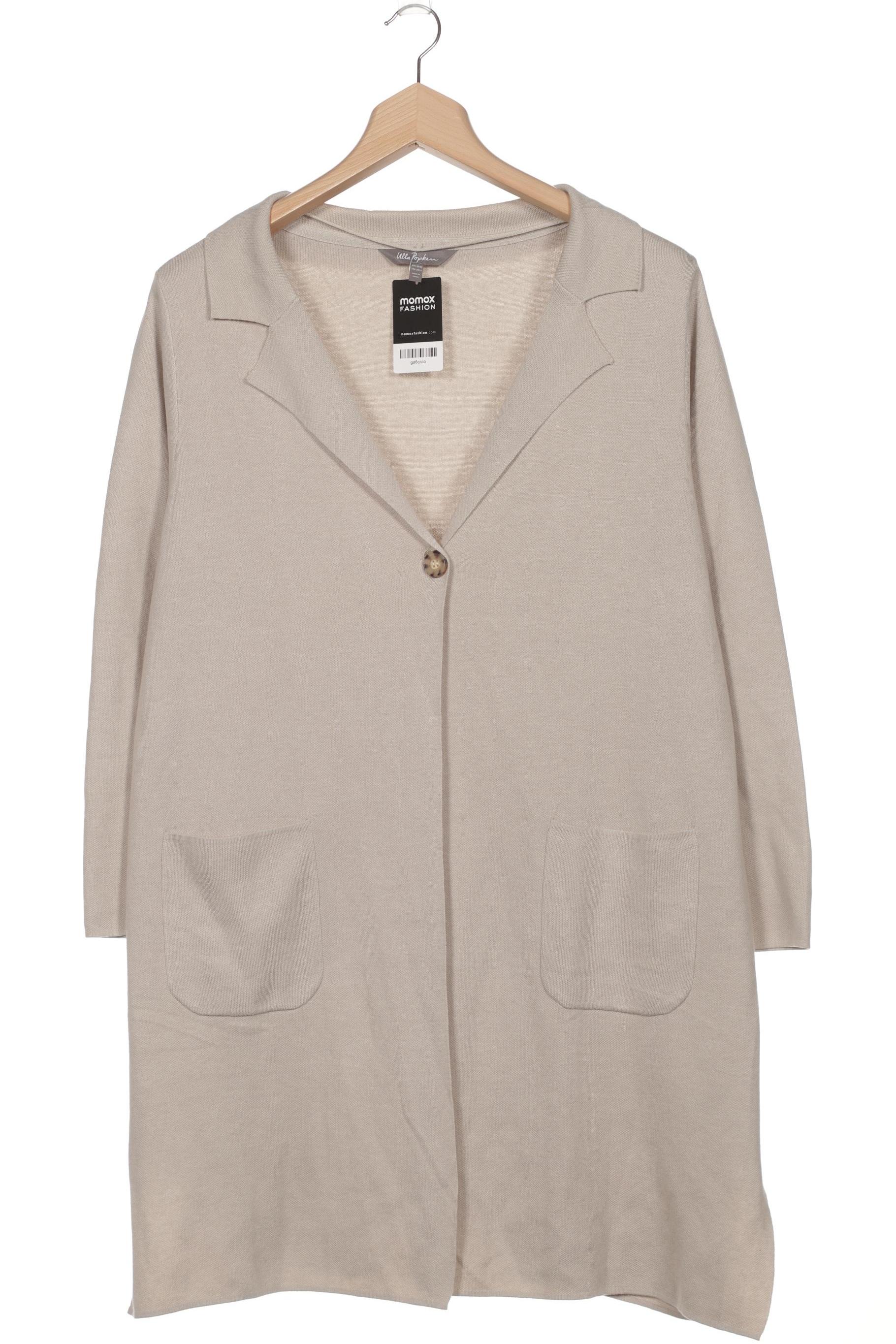 

Ulla Popken Damen Strickjacke, beige, Gr. 50