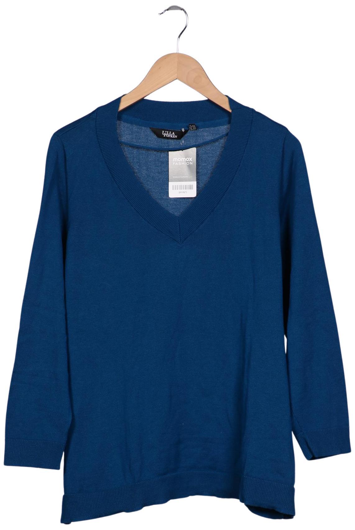 

Ulla Popken Damen Pullover, blau, Gr. 46