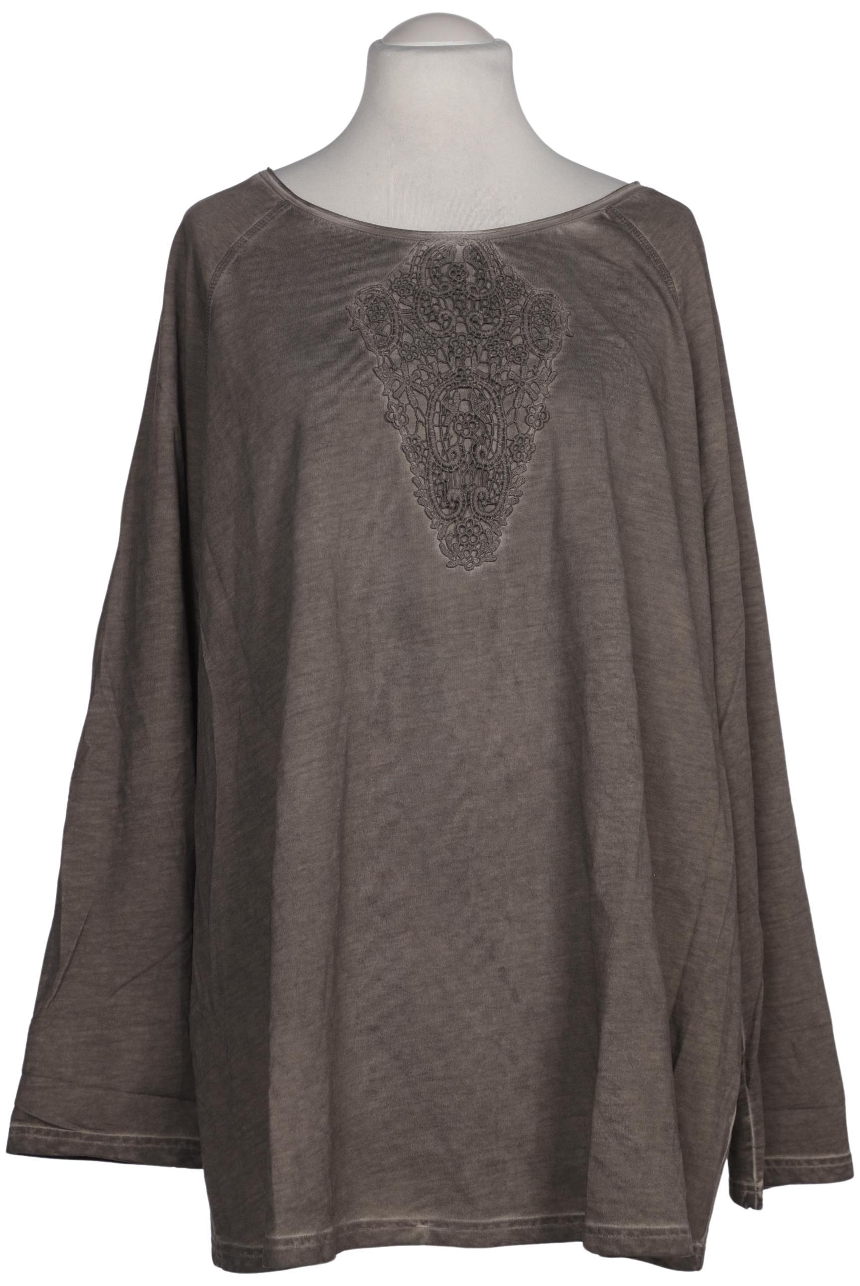 

Ulla Popken Damen Sweatshirt, braun, Gr. 54