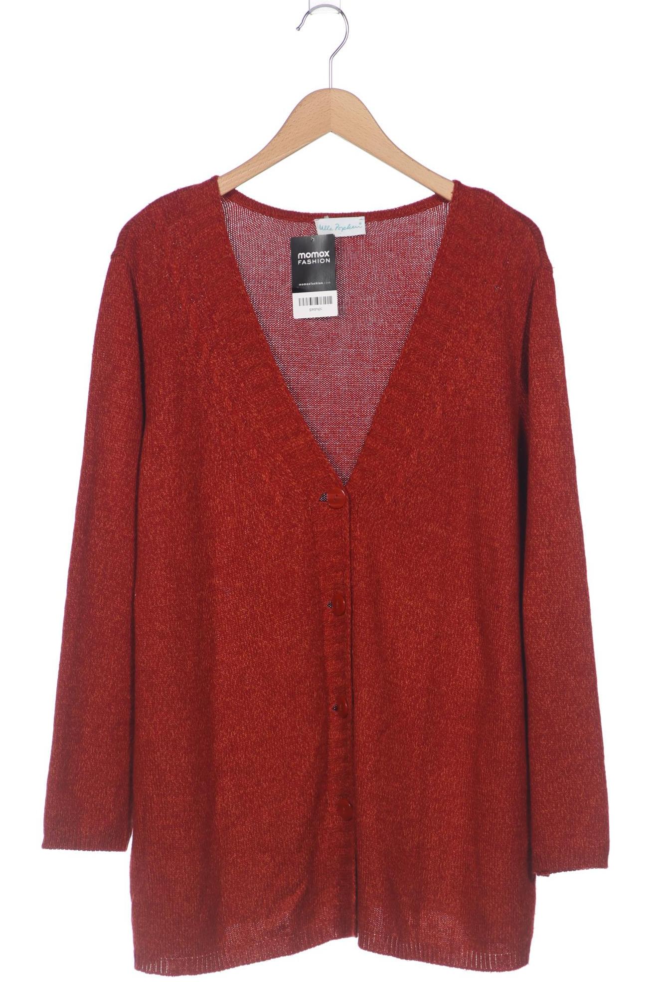 

Ulla Popken Damen Strickjacke, orange, Gr. 46
