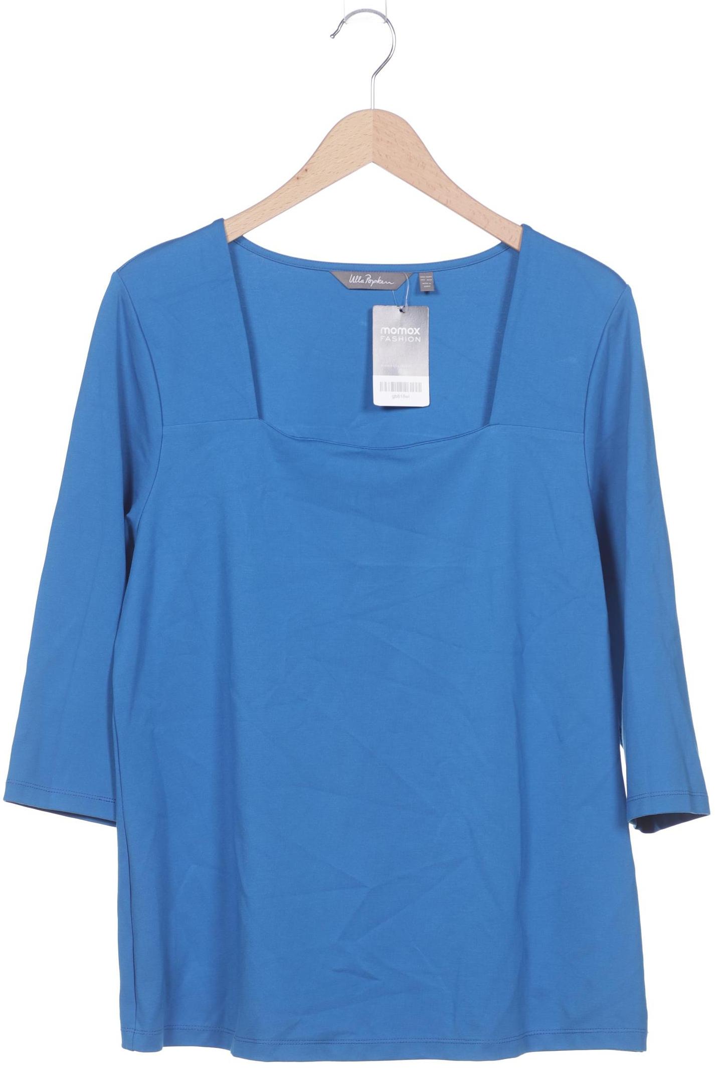 

Ulla Popken Damen Langarmshirt, blau, Gr. 42