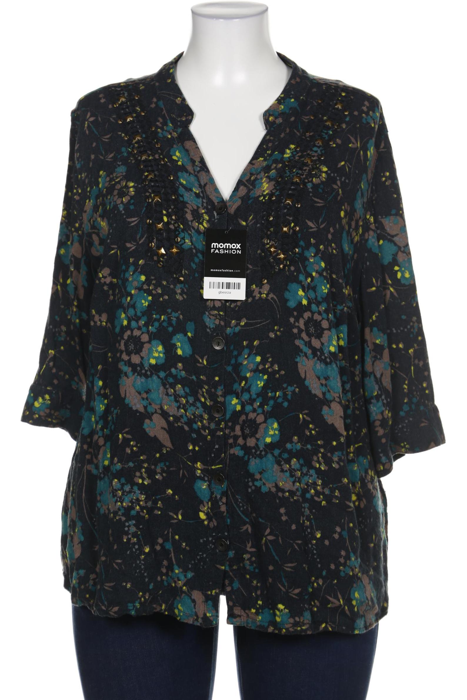 

Ulla Popken Damen Bluse, türkis, Gr. 50