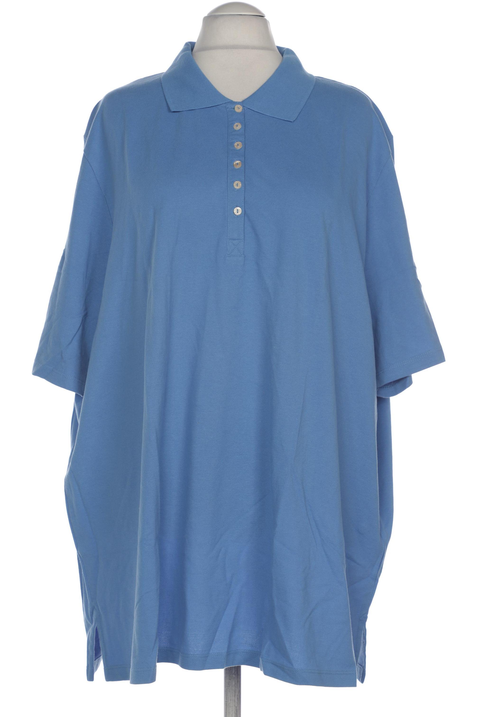 

Ulla Popken Damen Poloshirt, blau, Gr. 54