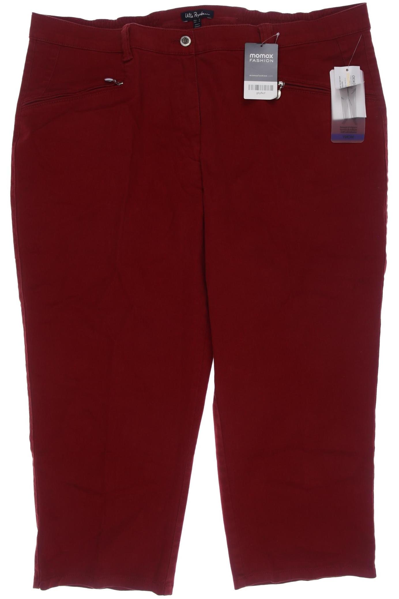 

Ulla Popken Damen Jeans, bordeaux, Gr. 50