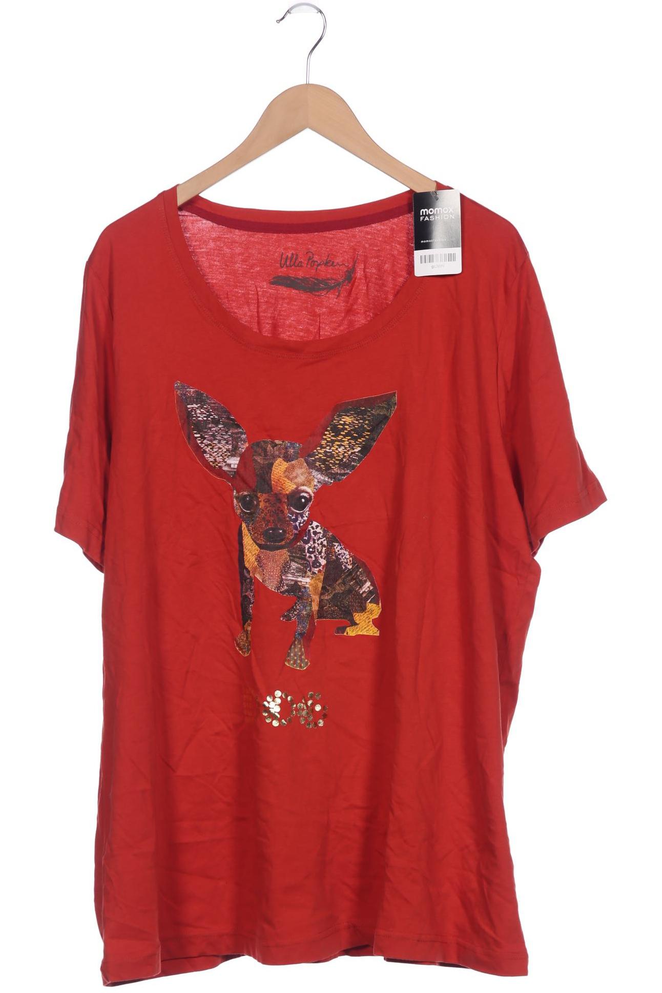 

Ulla Popken Damen T-Shirt, rot, Gr. 50