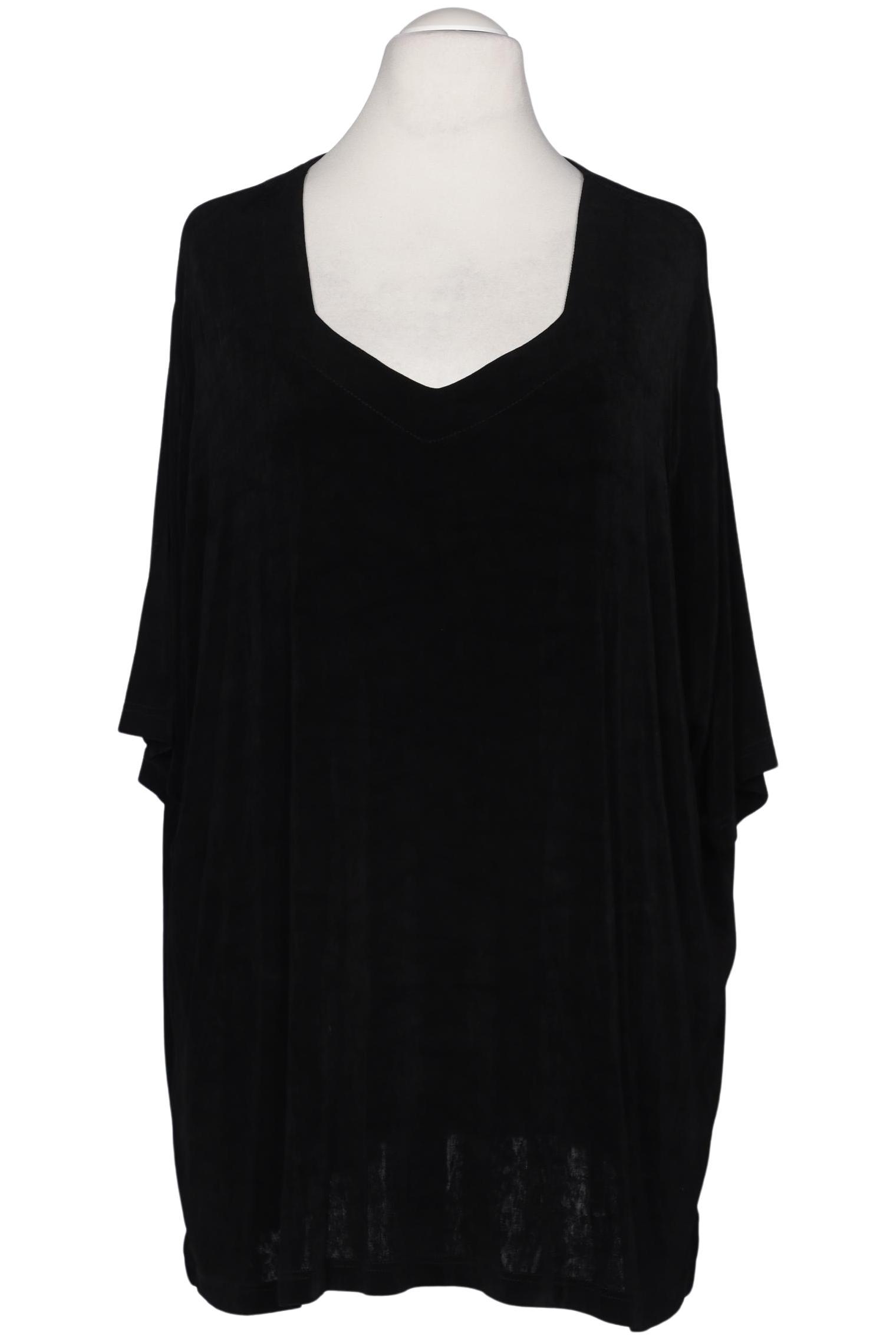 

Ulla Popken Damen T-Shirt, schwarz, Gr. 58