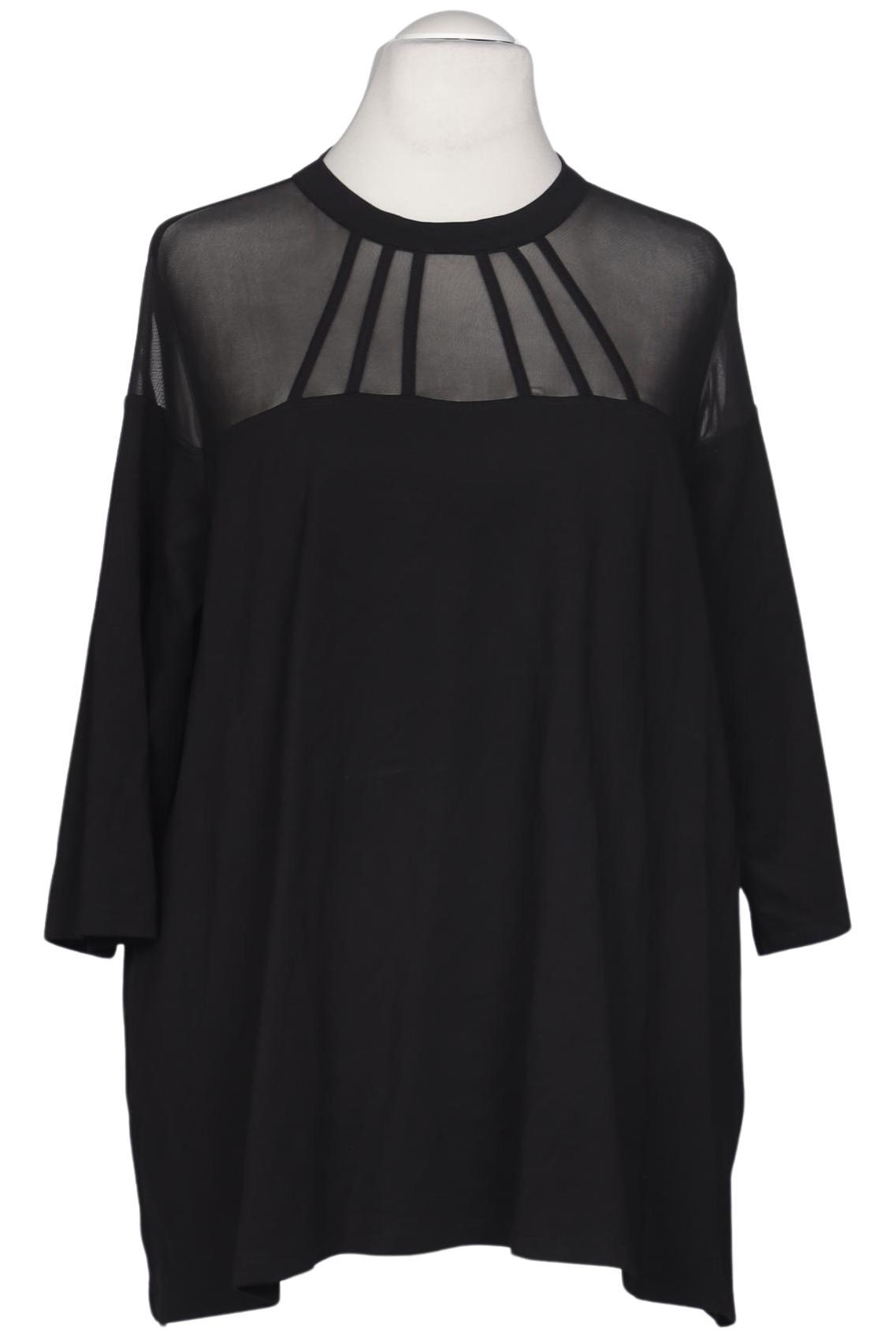 

Ulla Popken Damen Langarmshirt, schwarz, Gr. 54