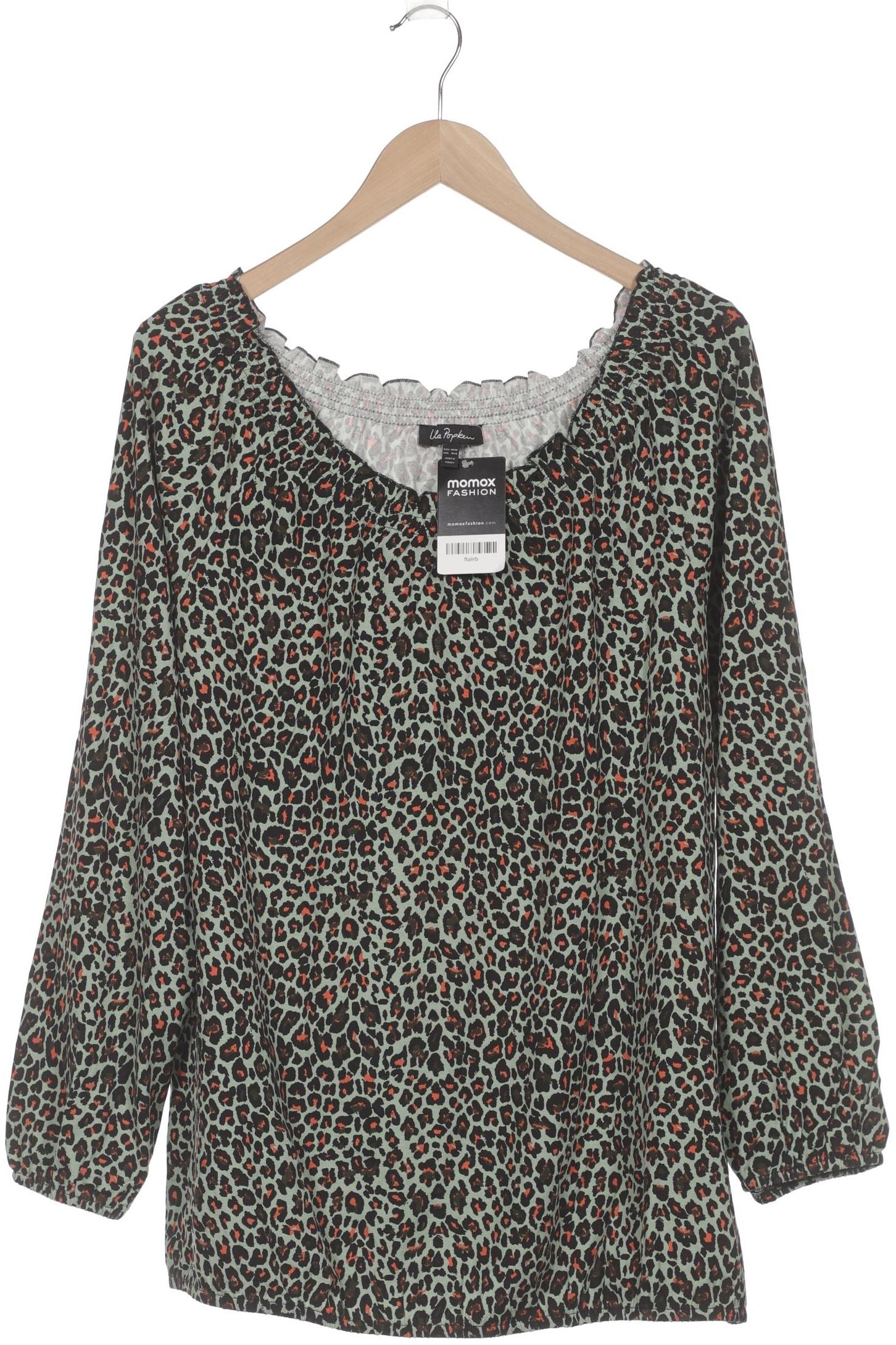 

Ulla Popken Damen Langarmshirt, grün, Gr. 46