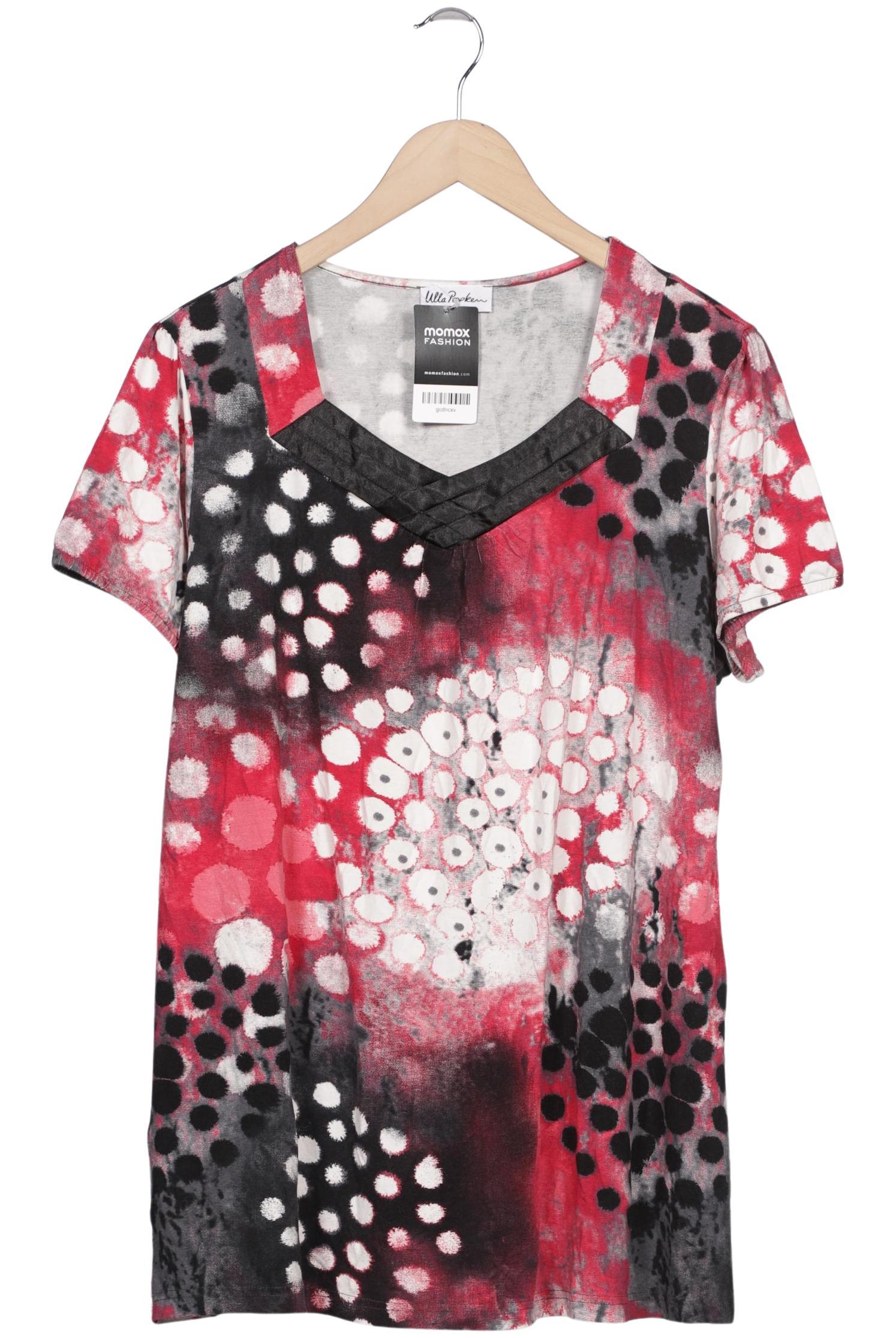 

Ulla Popken Damen T-Shirt, rot, Gr. 46