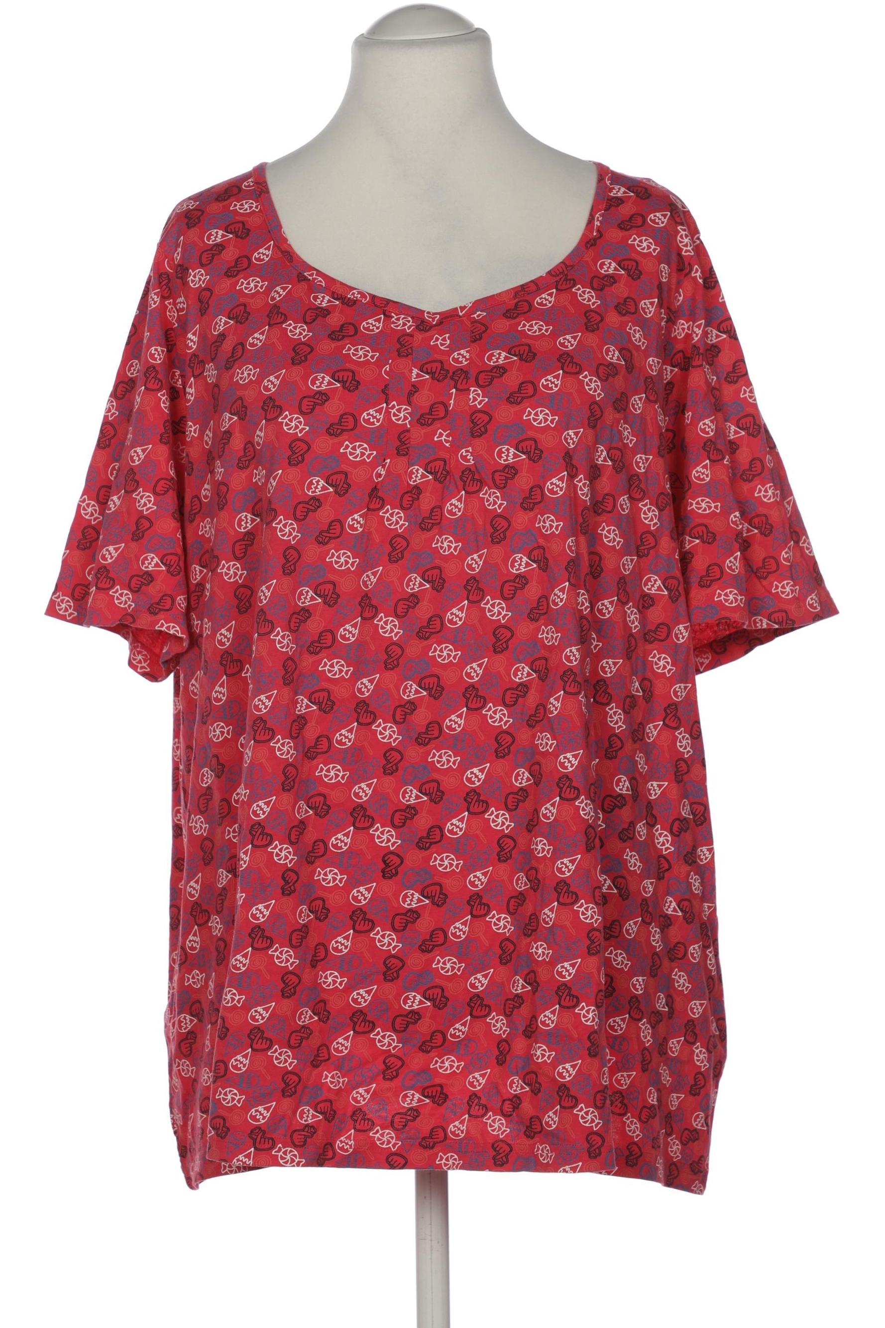 

Ulla Popken Damen T-Shirt, pink, Gr. 54