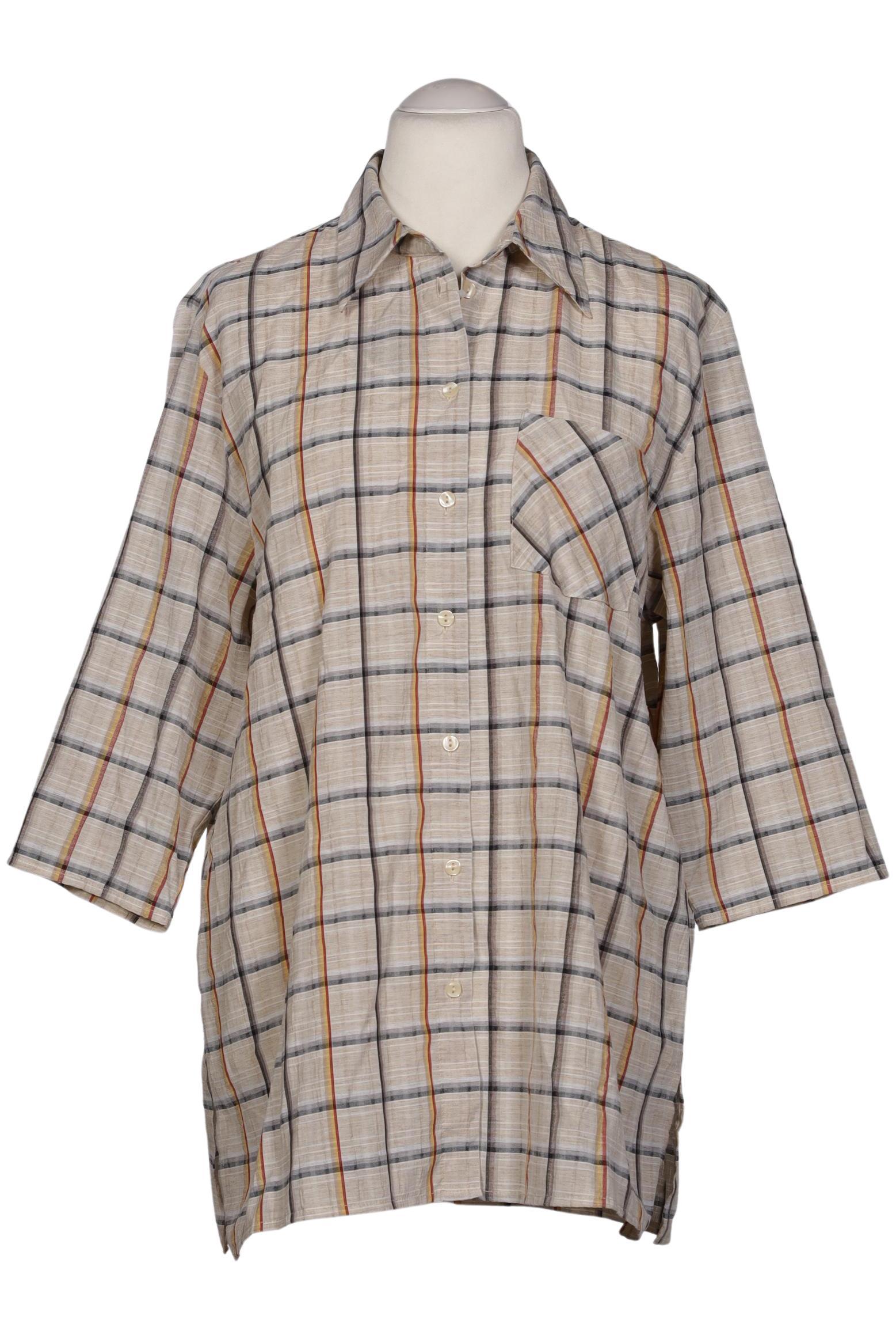 

Ulla Popken Damen Bluse, beige, Gr. 42