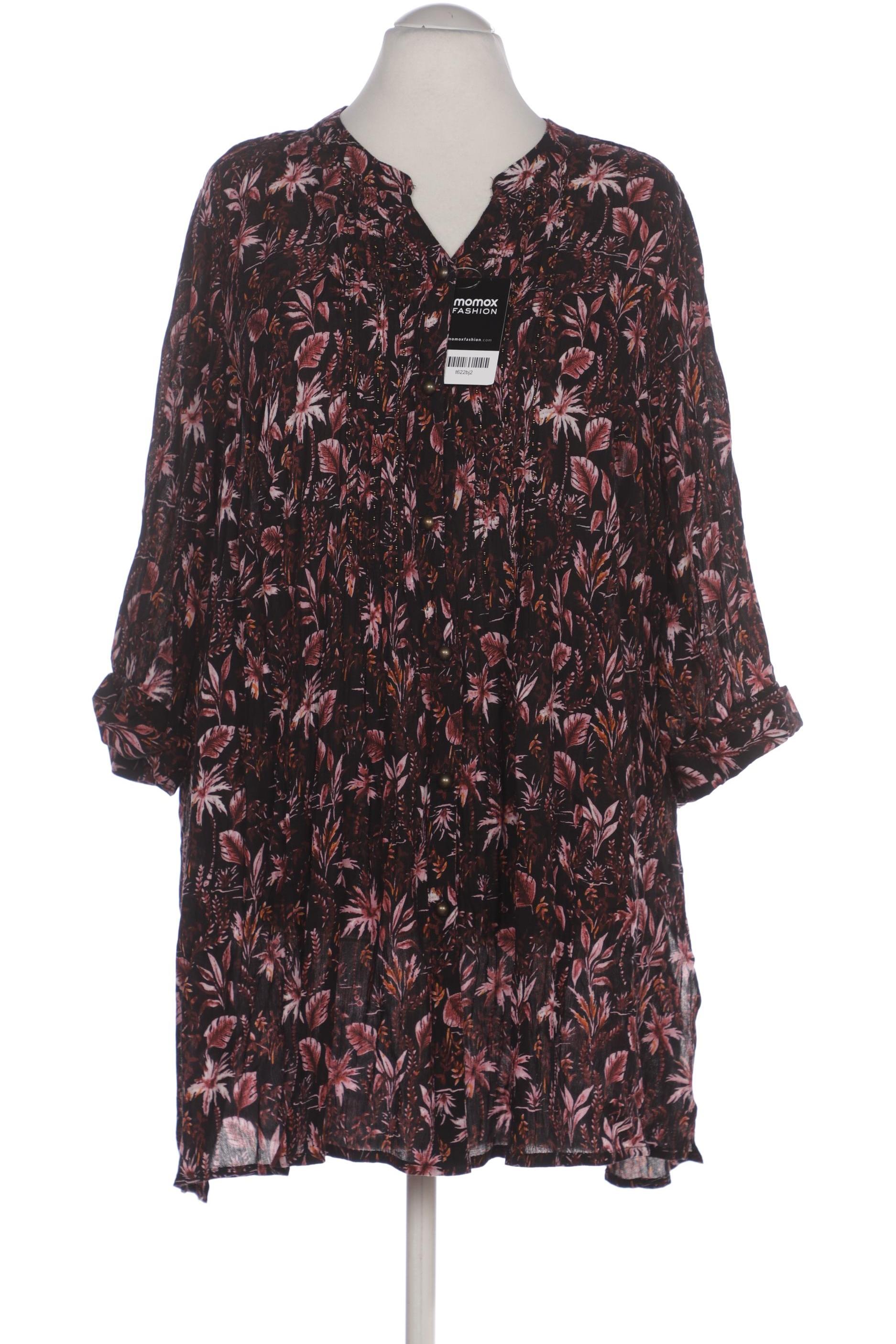 

Ulla Popken Damen Bluse, bordeaux, Gr. 54