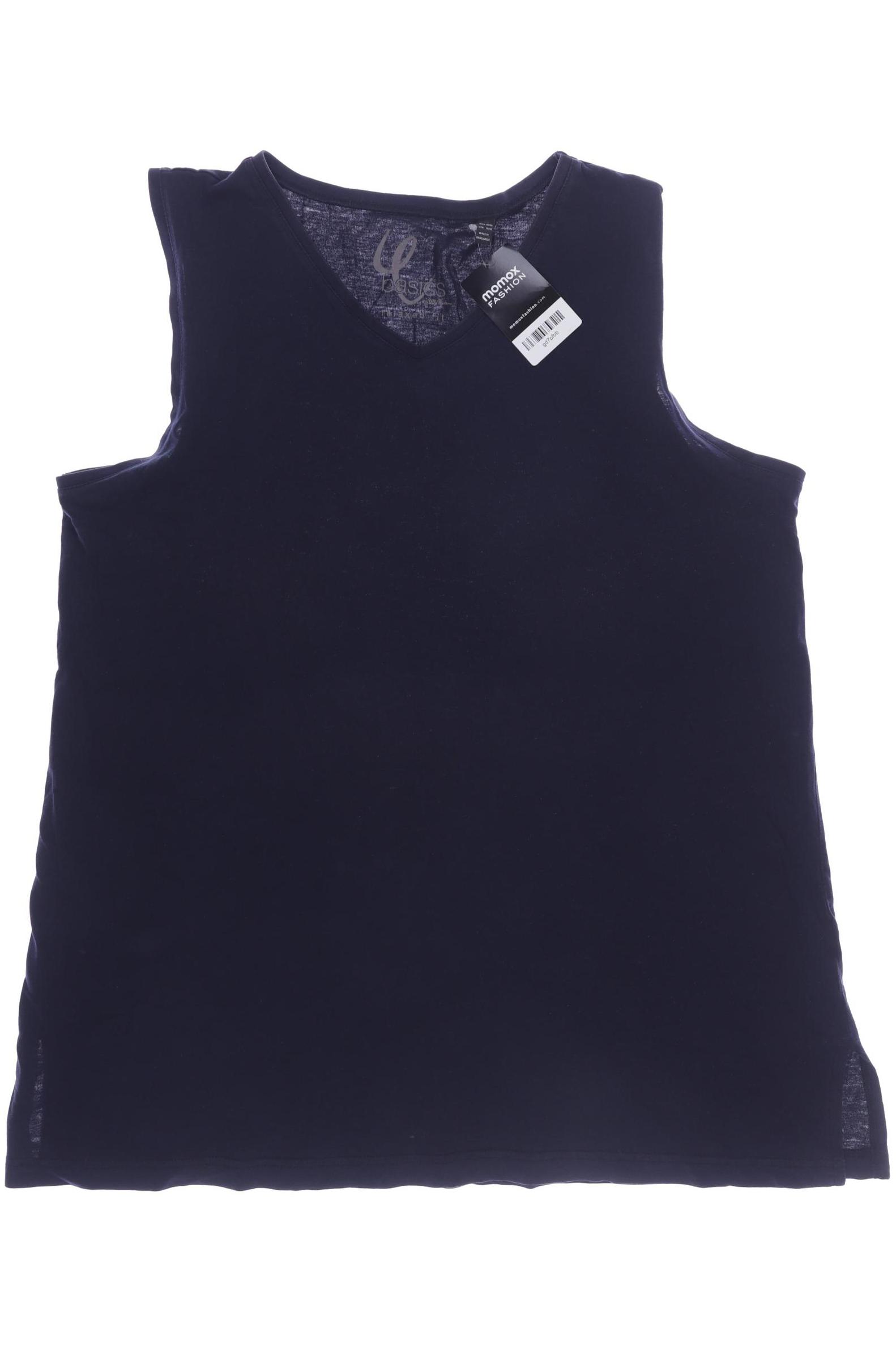 

Ulla Popken Damen Top, marineblau