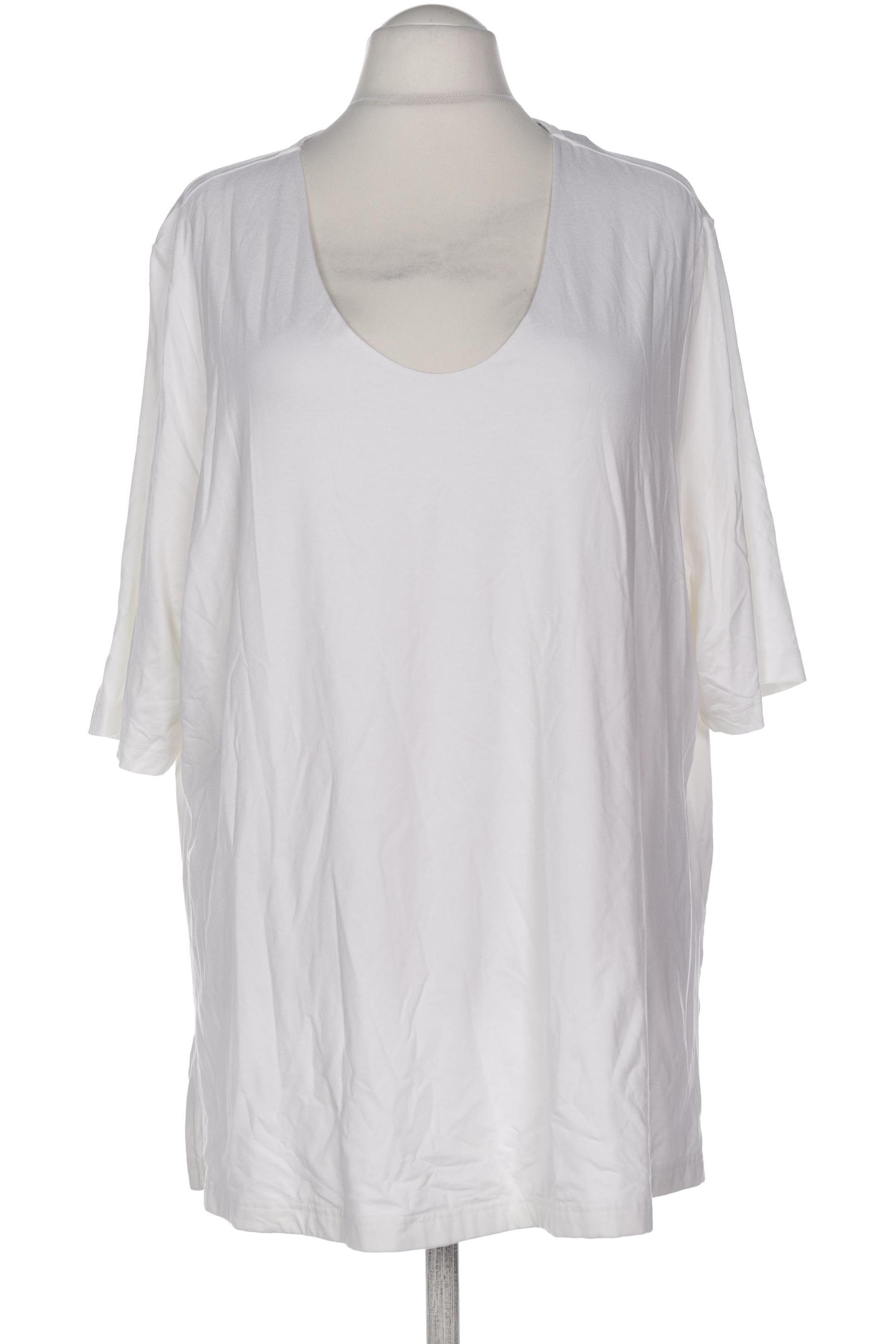 

Ulla Popken Damen T-Shirt, weiß, Gr. 54