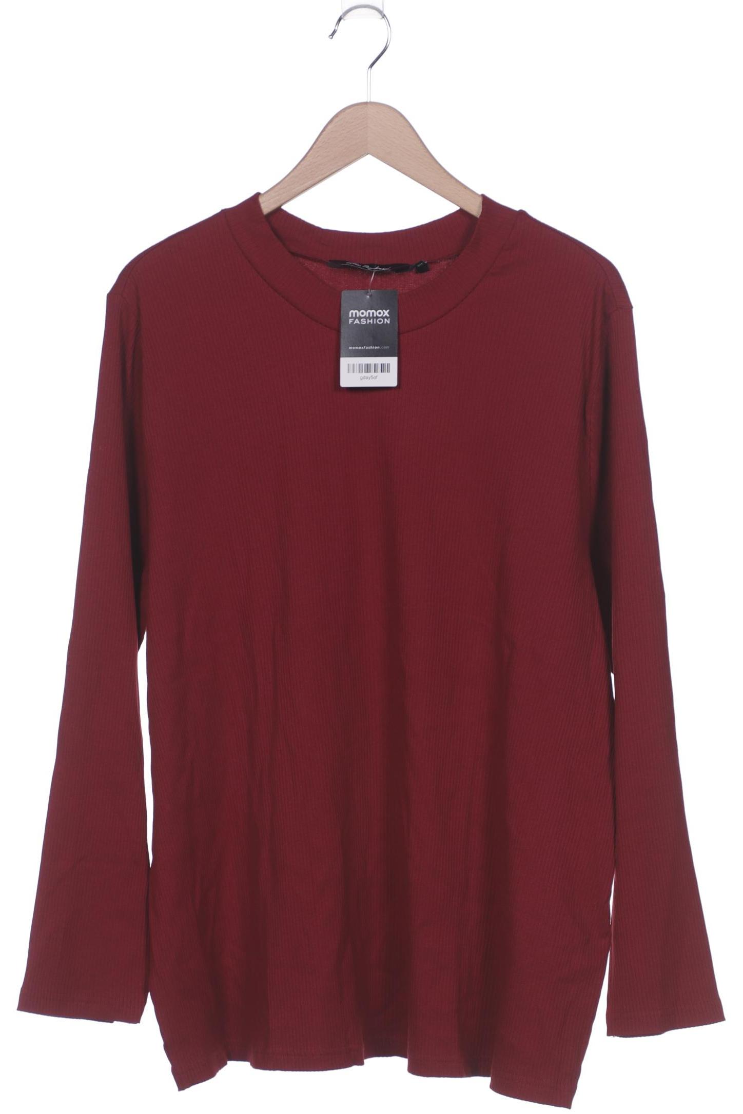 

Ulla Popken Damen Langarmshirt, bordeaux, Gr. 50