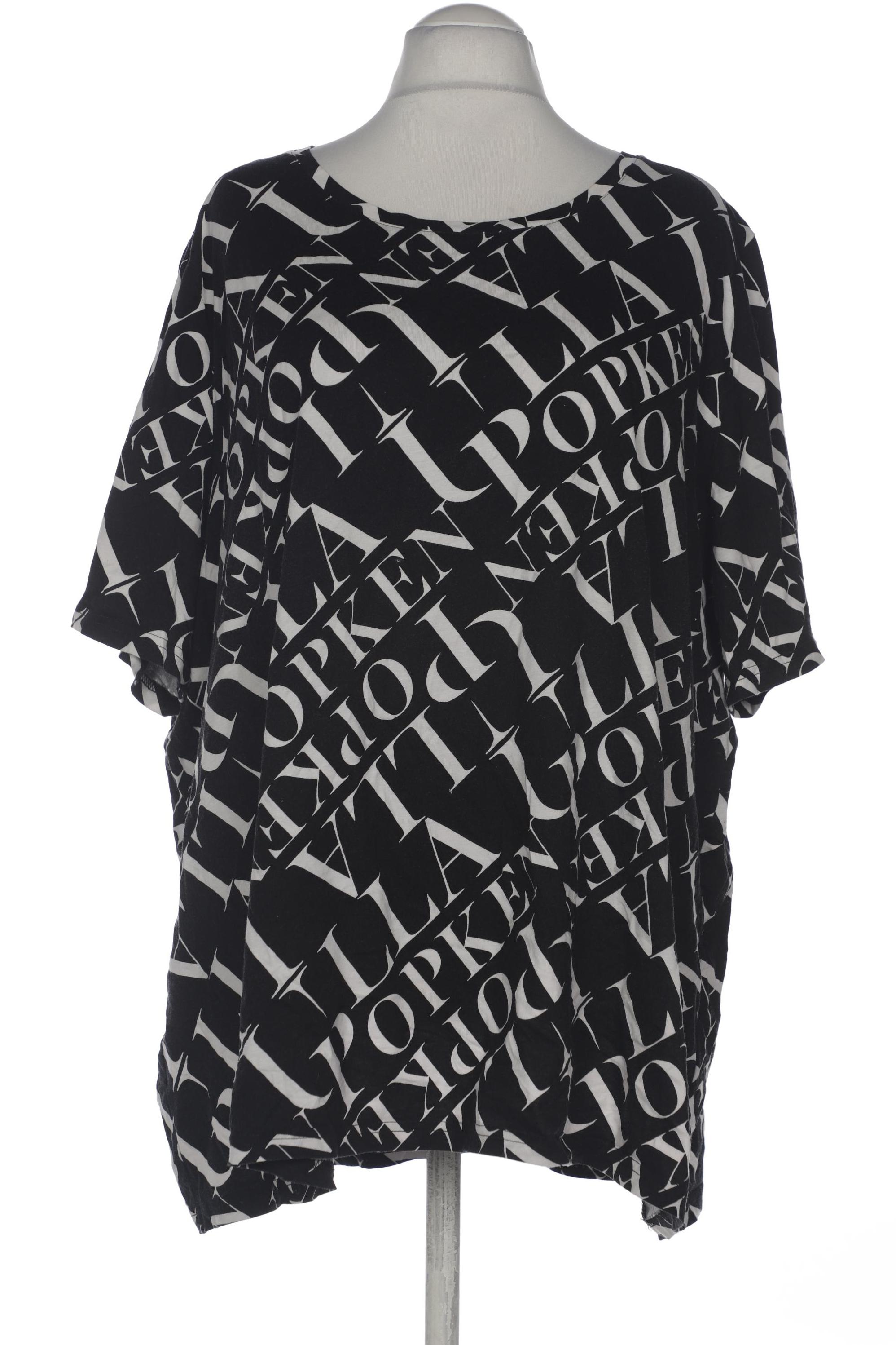 

Ulla Popken Damen T-Shirt, schwarz, Gr. 58