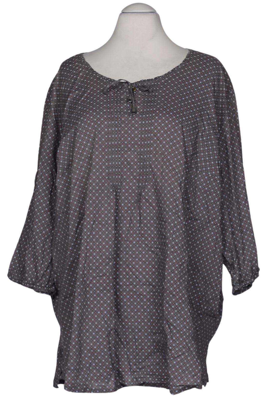 

Ulla Popken Damen Bluse, grau, Gr. 58