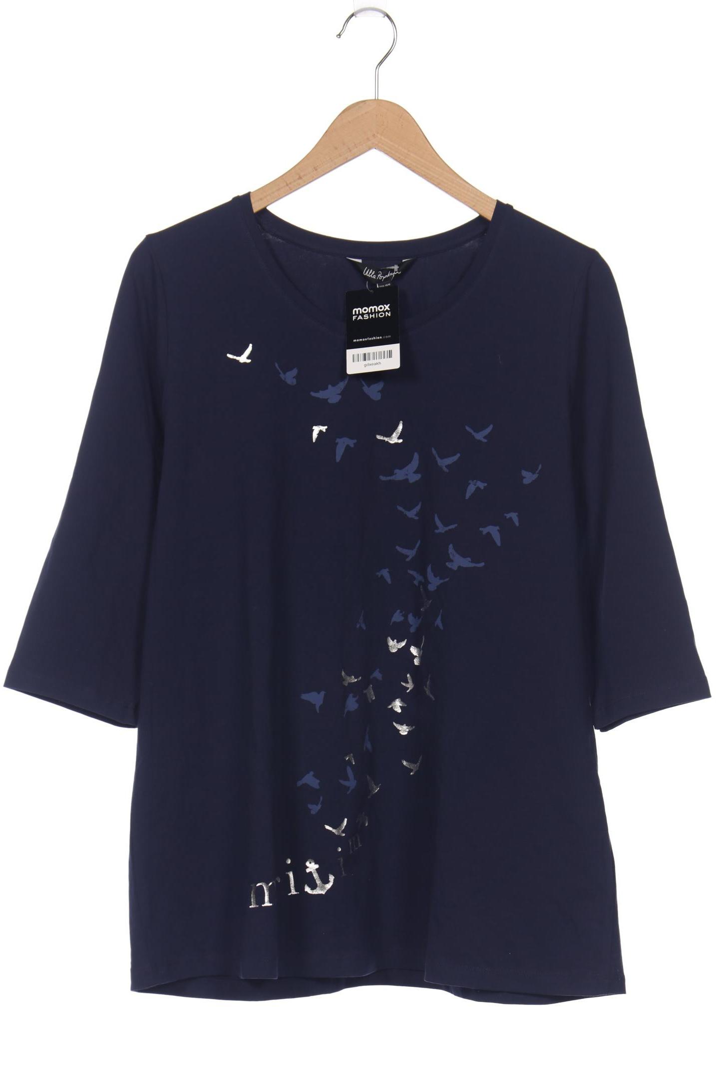 

Ulla Popken Damen Langarmshirt, marineblau
