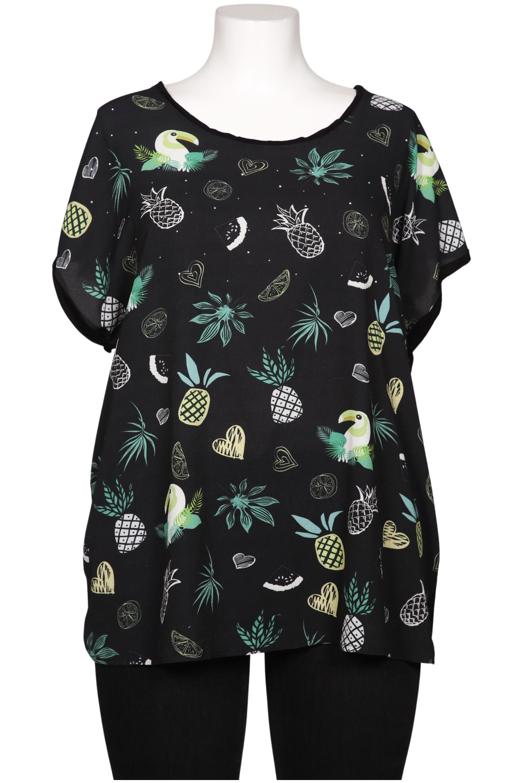 

Ulla Popken Damen Bluse, schwarz, Gr. 46