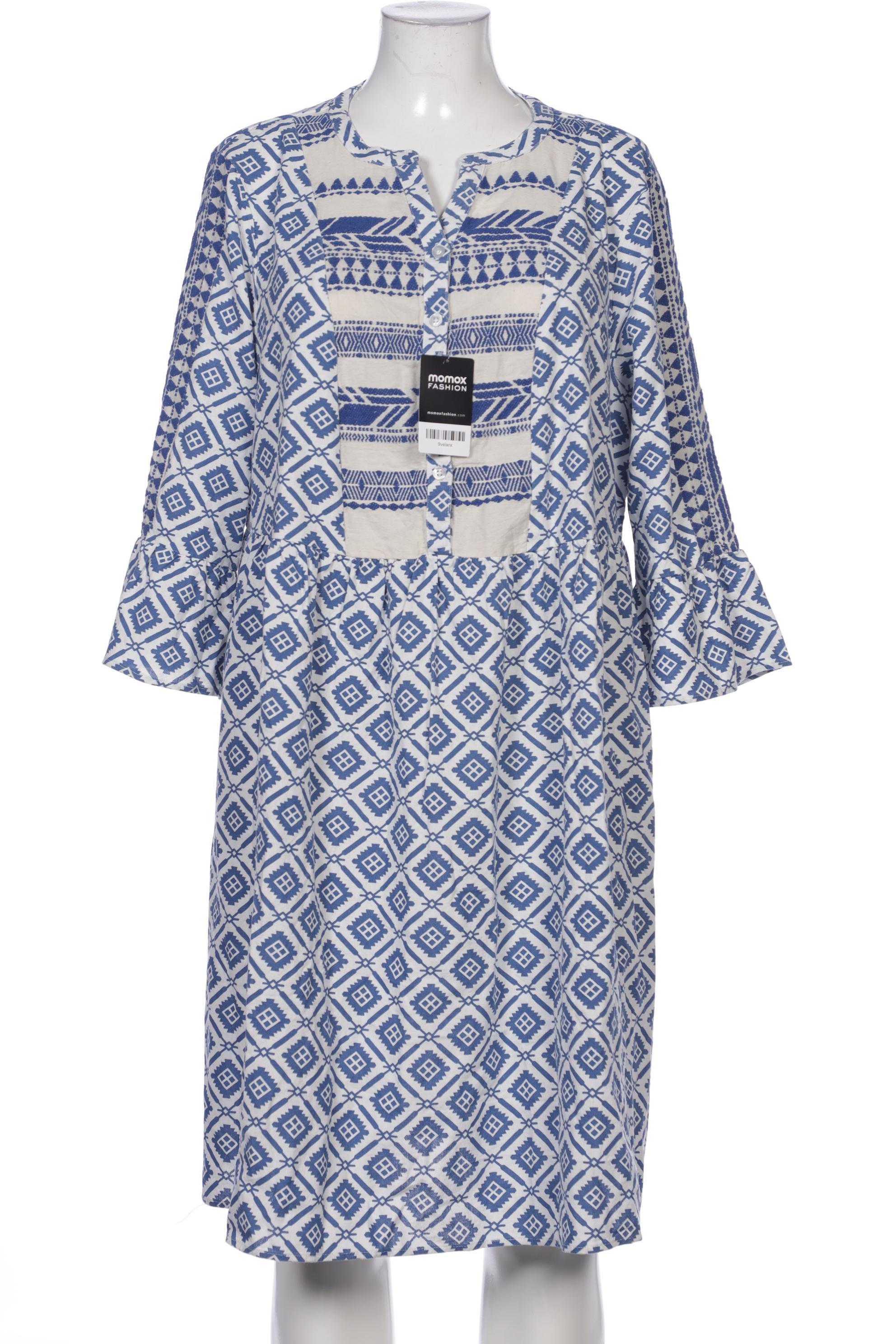 

Ulla Popken Damen Kleid, blau, Gr. 46