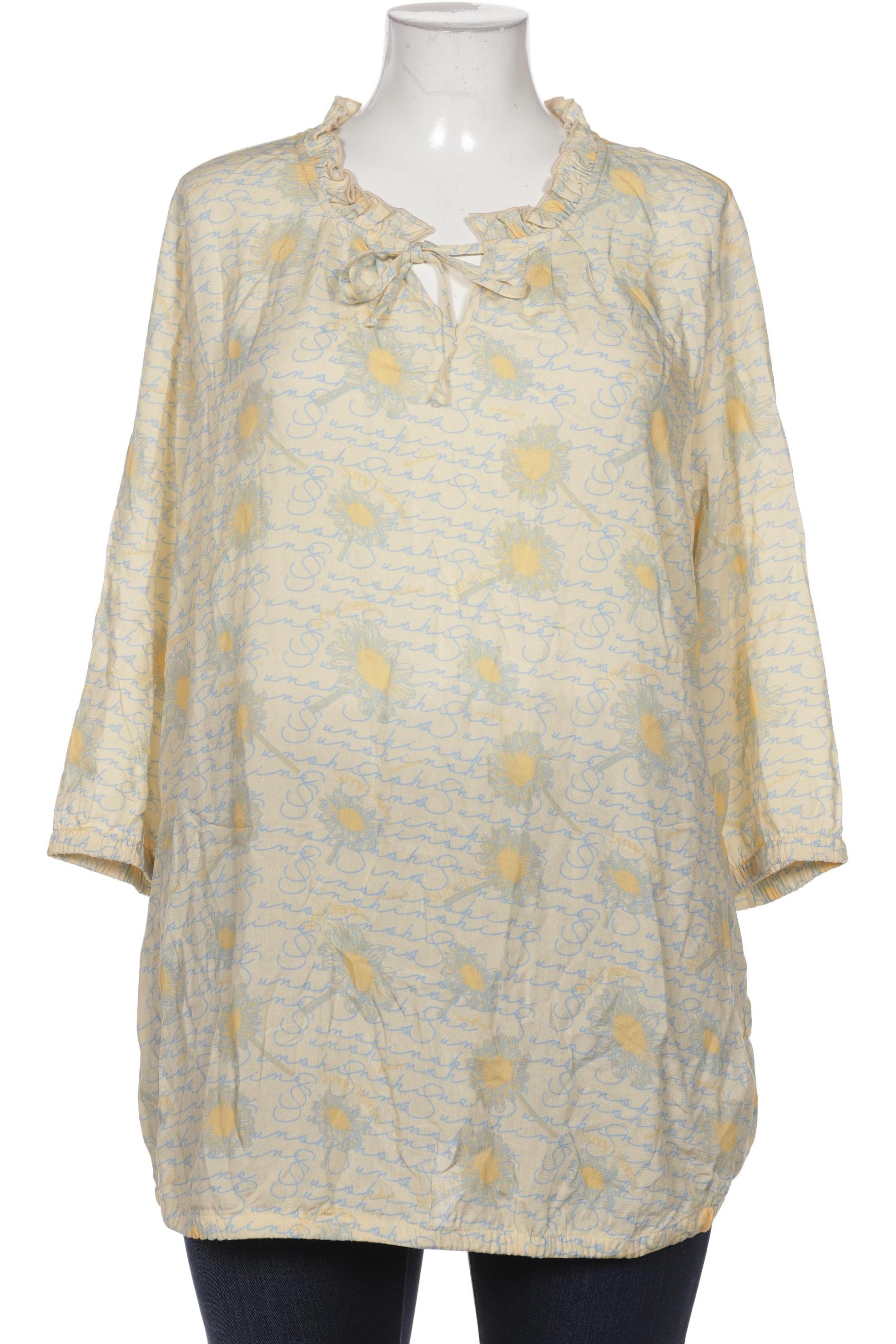 

Ulla Popken Damen Bluse, beige, Gr. 46