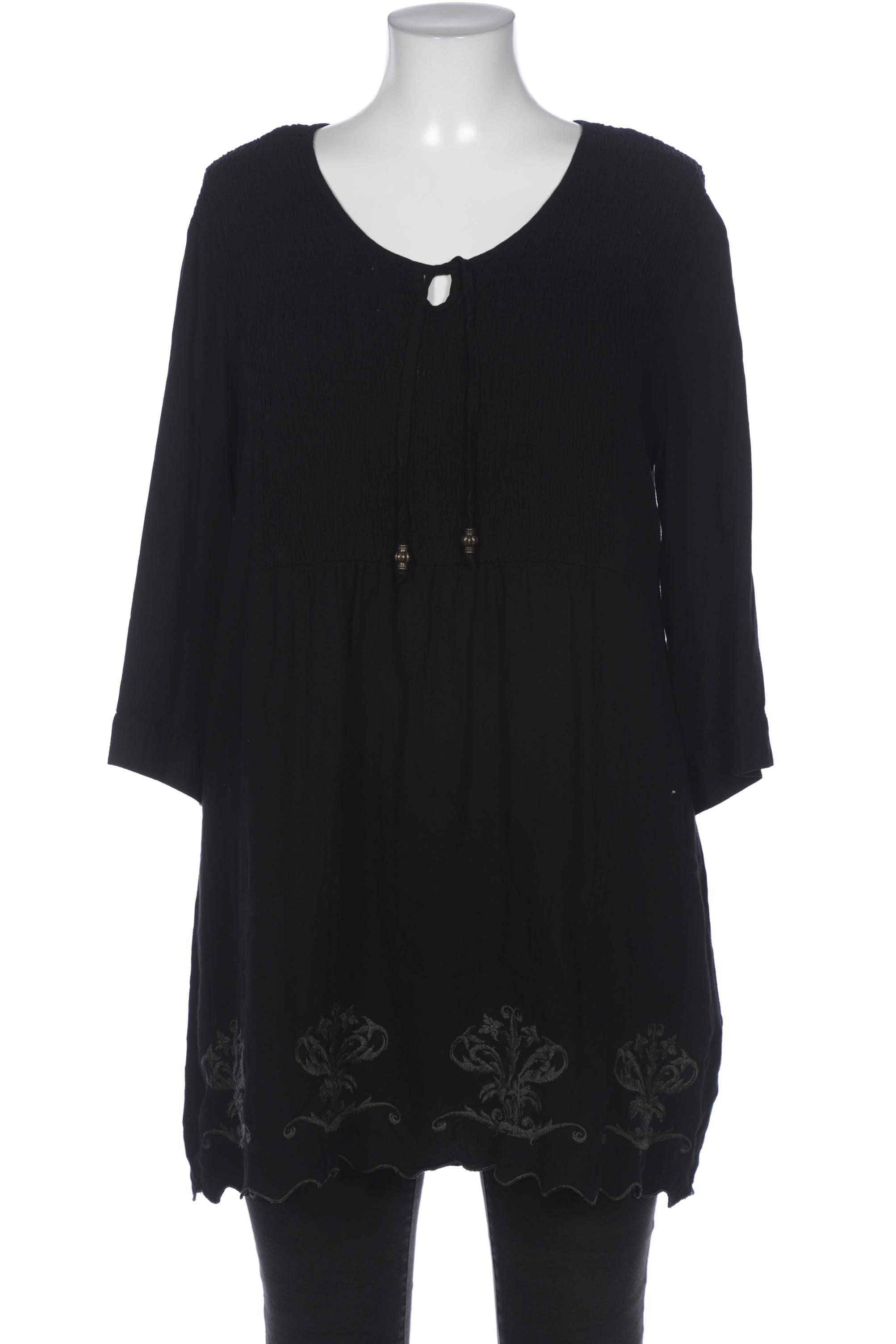

Ulla Popken Damen Bluse, schwarz, Gr. 46