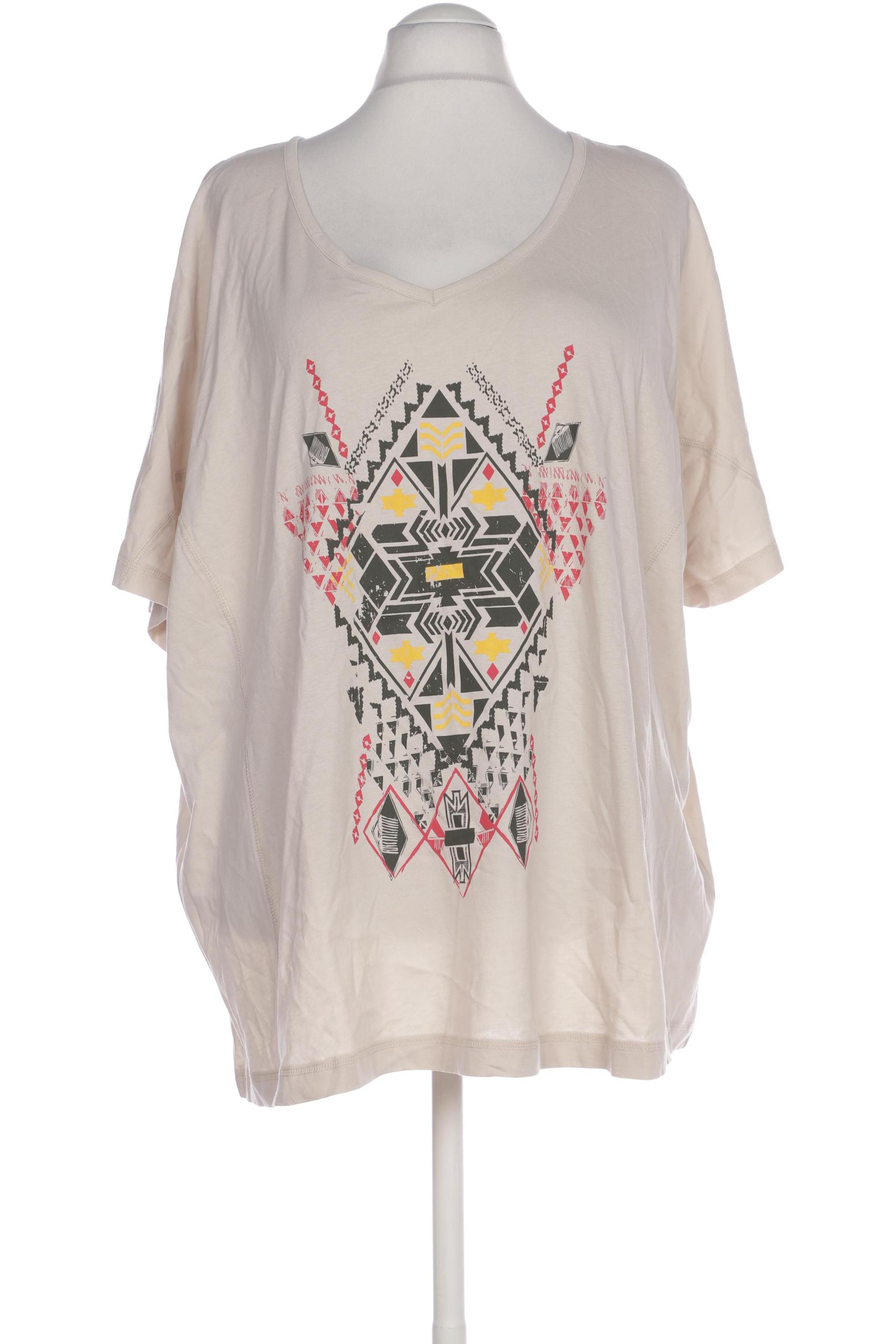 

Ulla Popken Damen T-Shirt, beige, Gr. 54