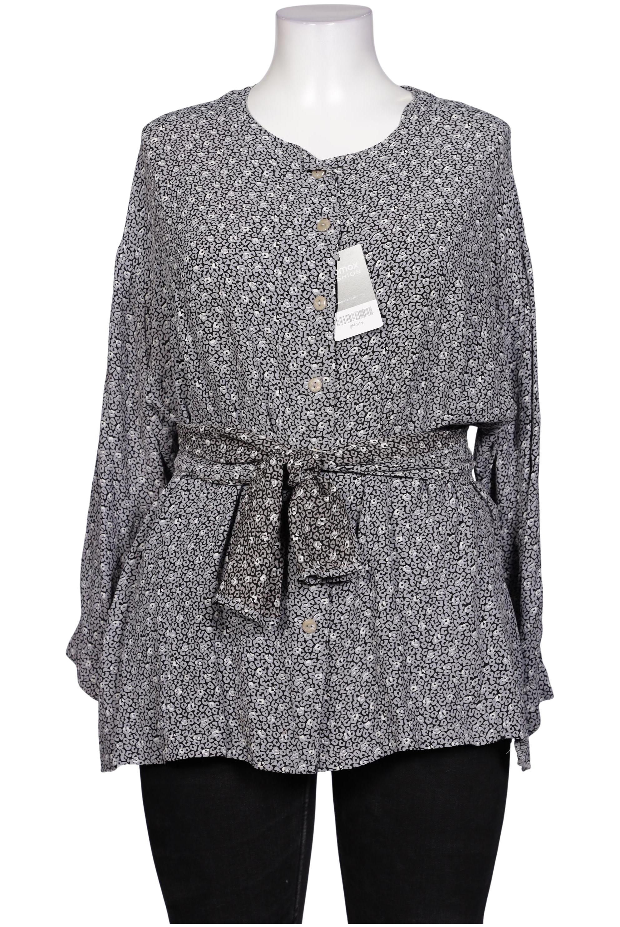 

Ulla Popken Damen Bluse, grau, Gr. 22