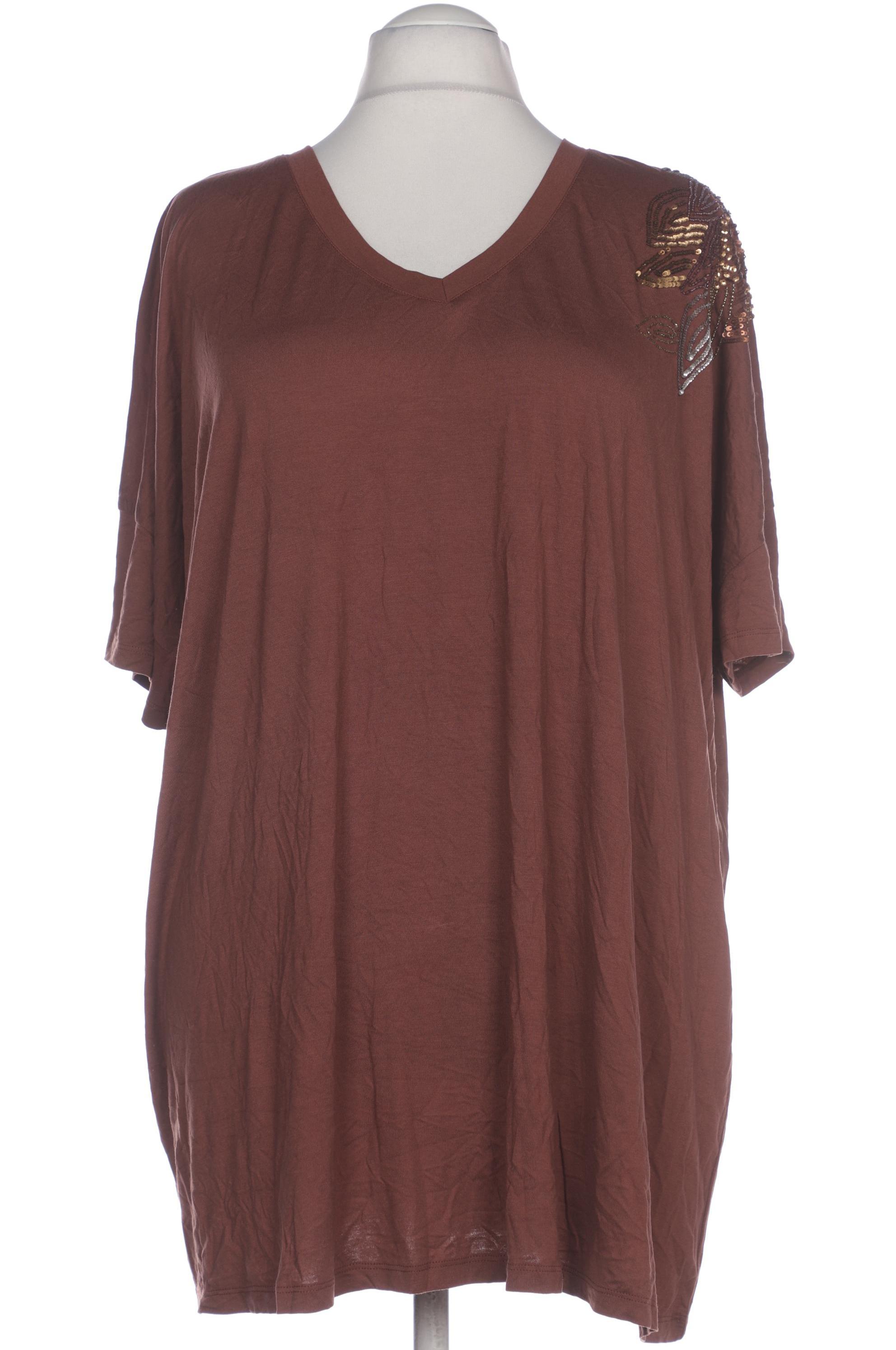 

Ulla Popken Damen T-Shirt, bordeaux, Gr. 54