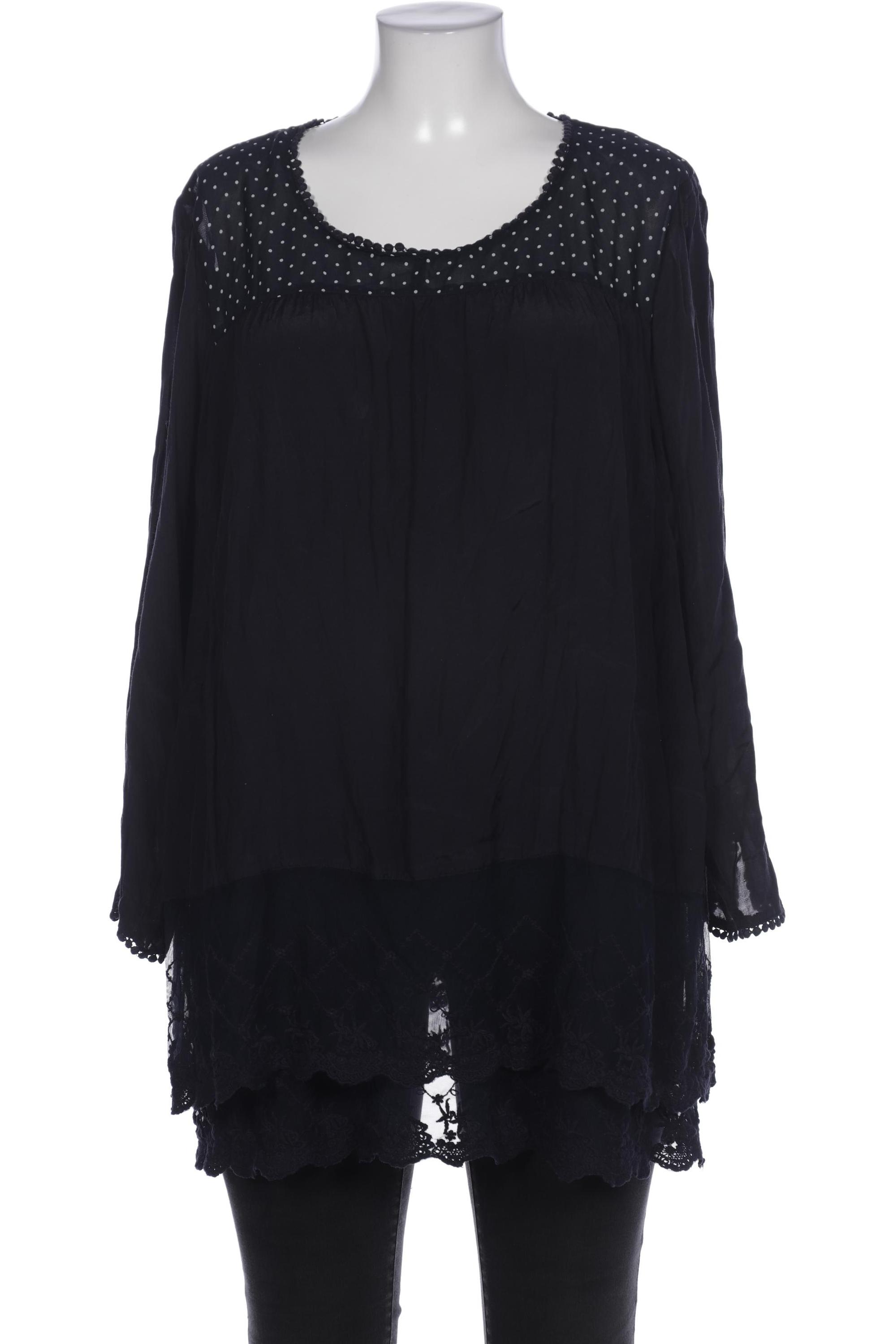 

Ulla Popken Damen Bluse, marineblau, Gr. 46
