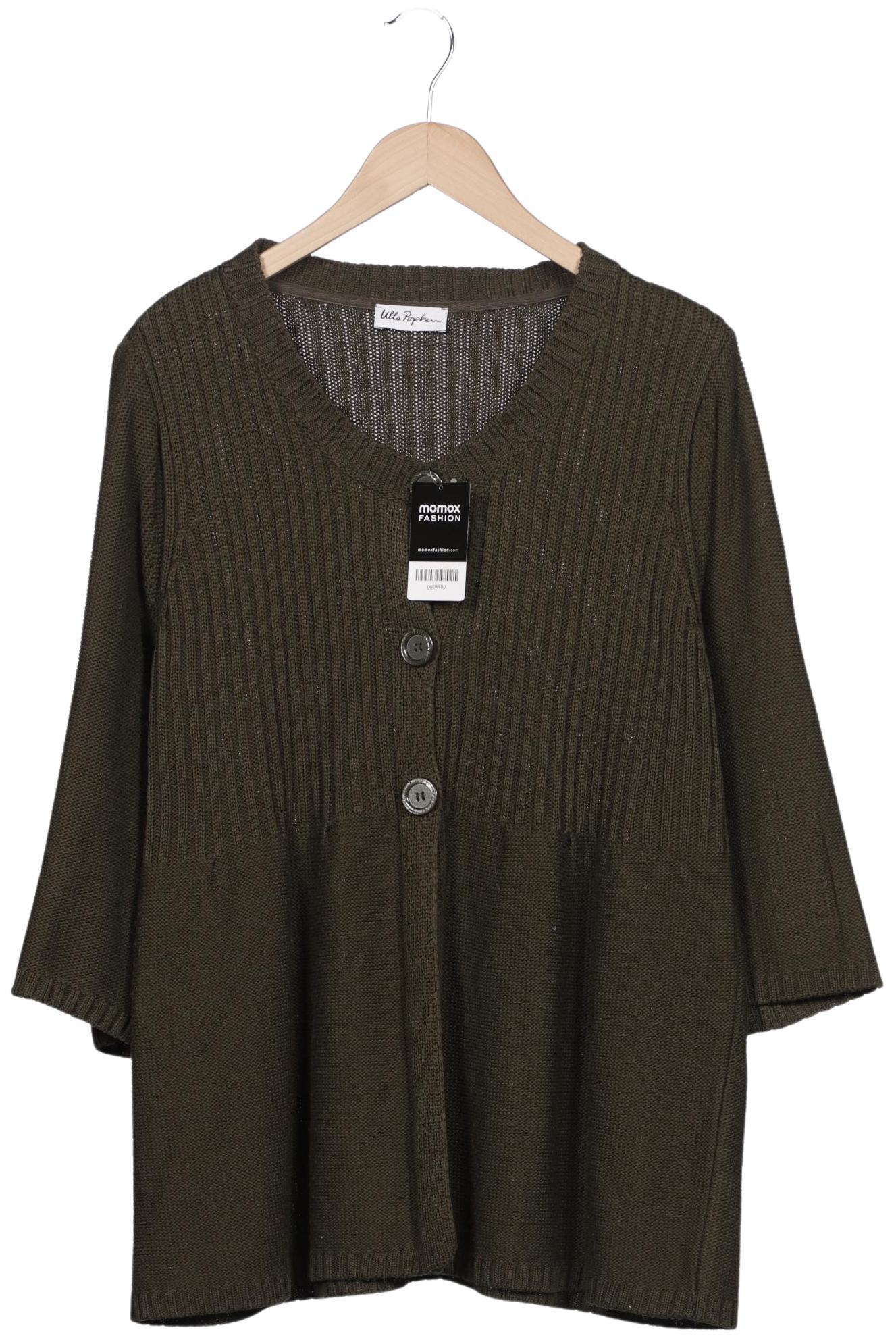 

Ulla Popken Damen Strickjacke, grün, Gr. 46