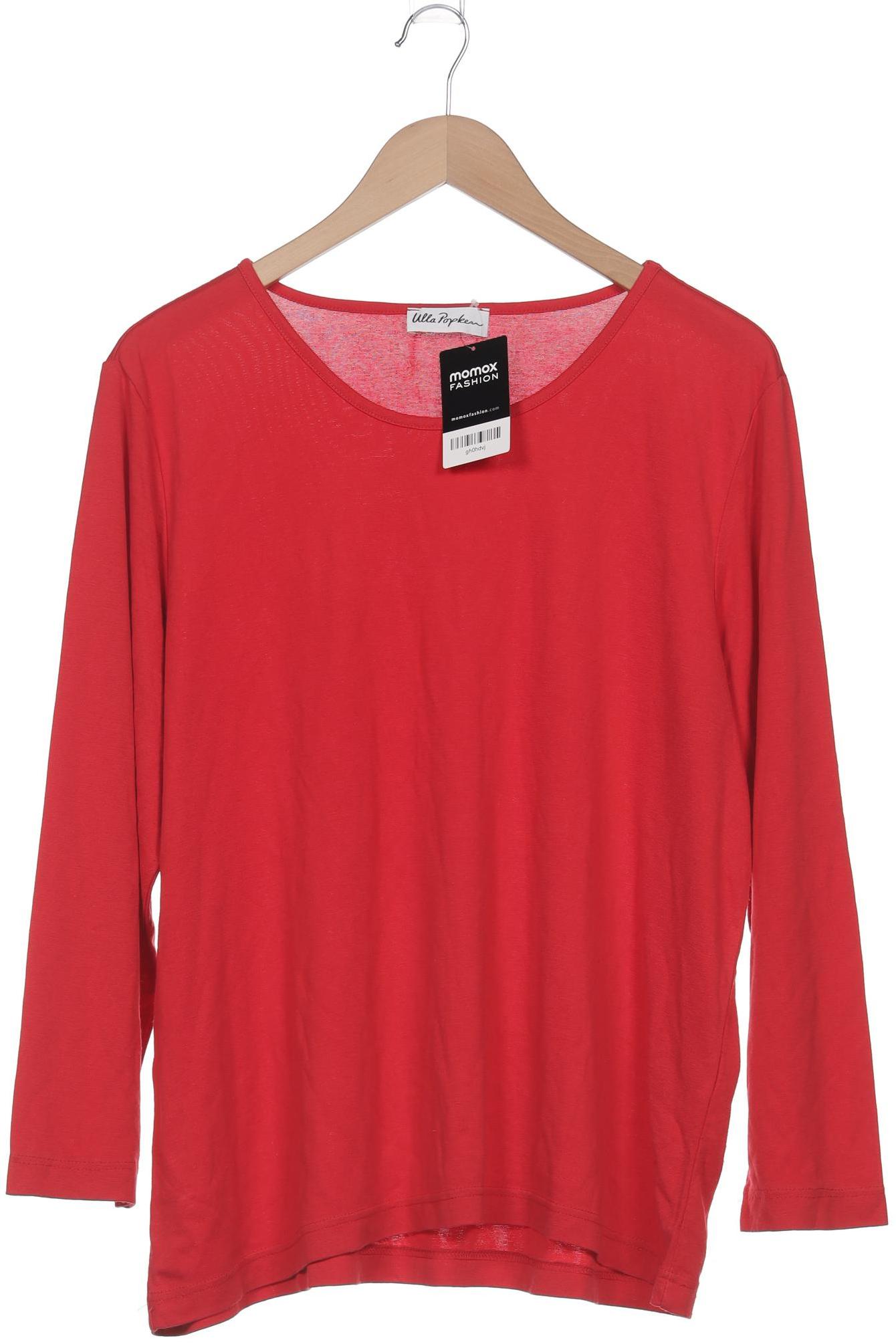 

Ulla Popken Damen Langarmshirt, rot, Gr. 50
