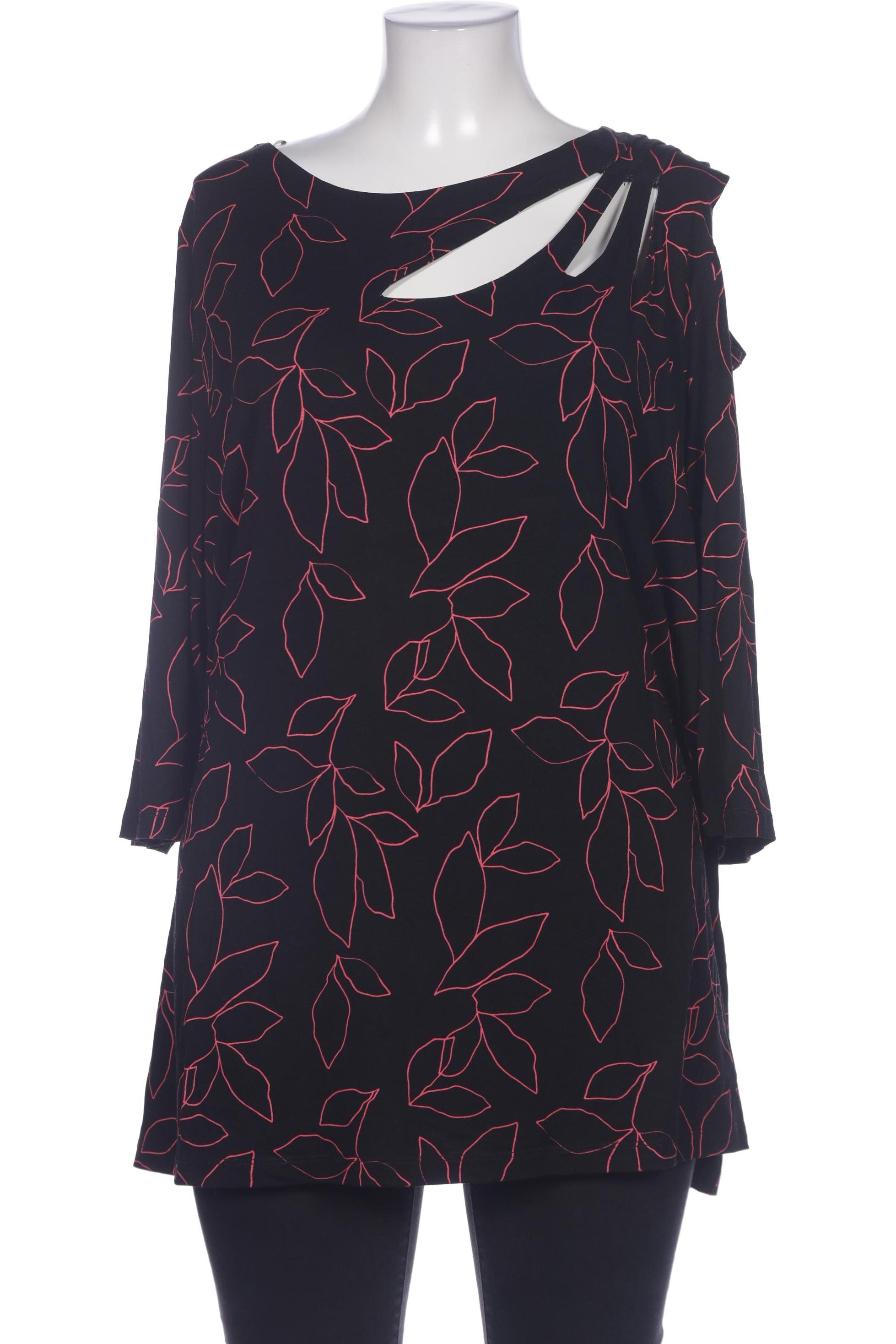 

Ulla Popken Damen T-Shirt, schwarz, Gr. 50